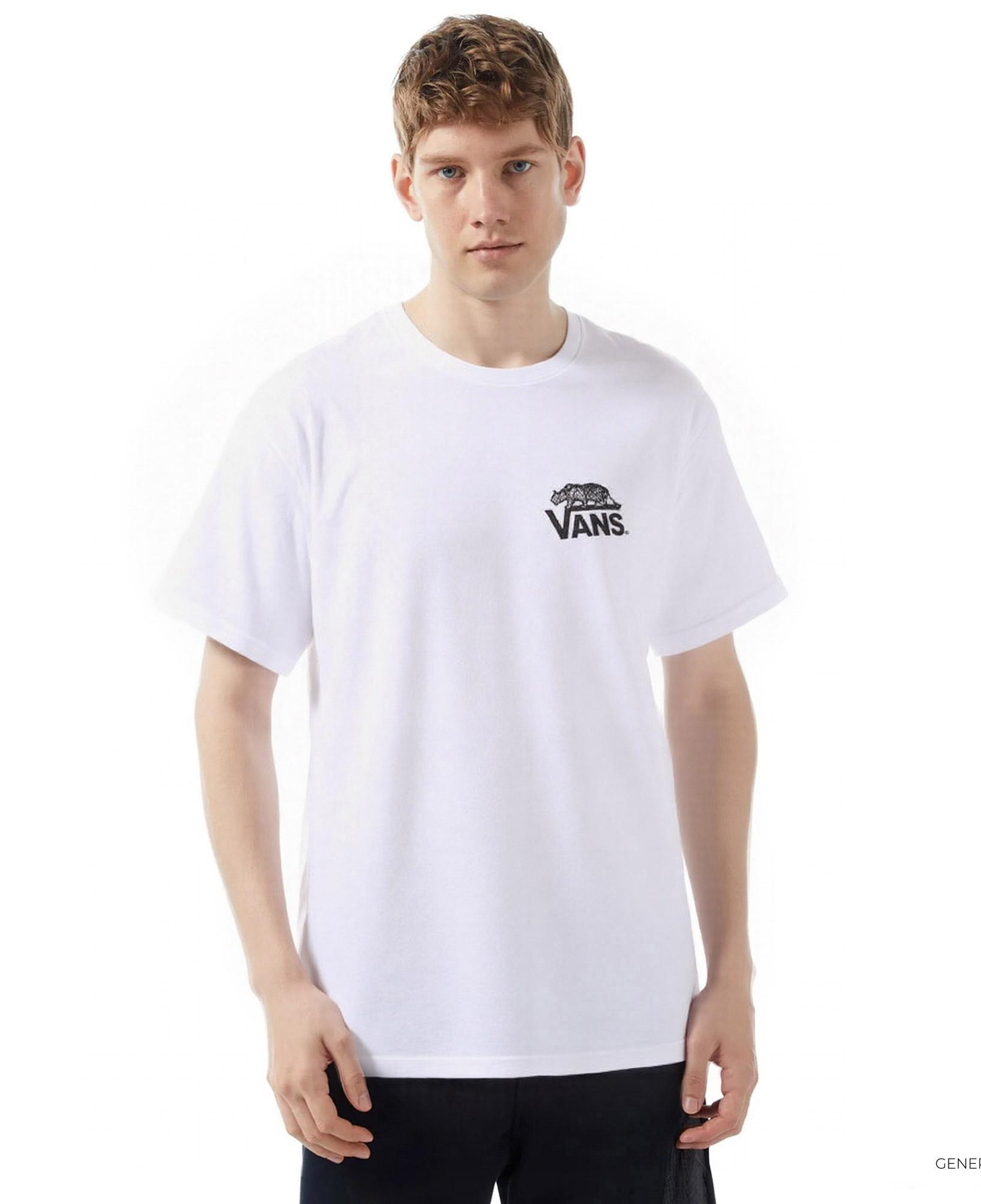 Vans Sneaky Ss Erkek Beyaz T-Shirt