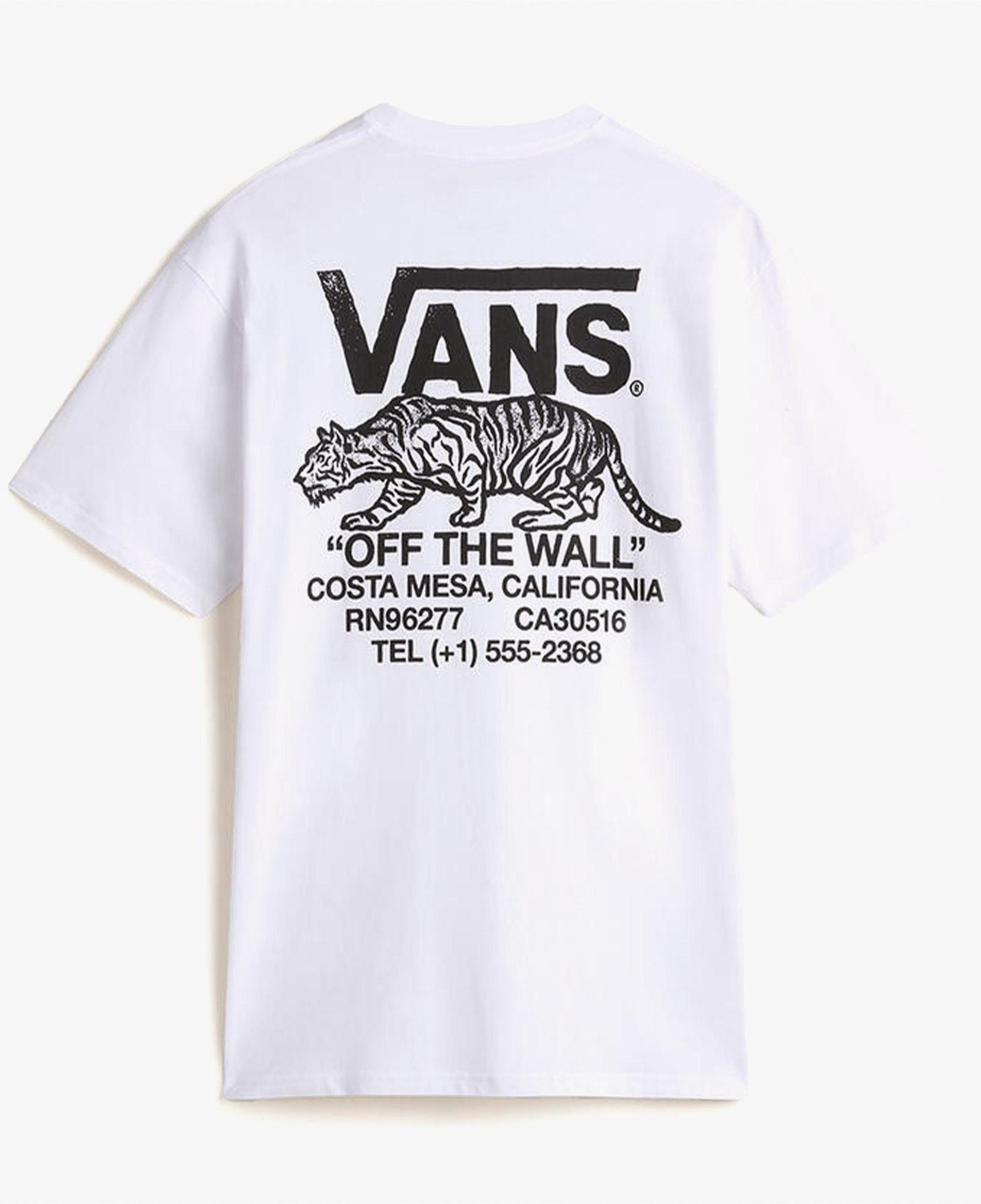Vans Sneaky Ss Erkek Beyaz T-Shirt