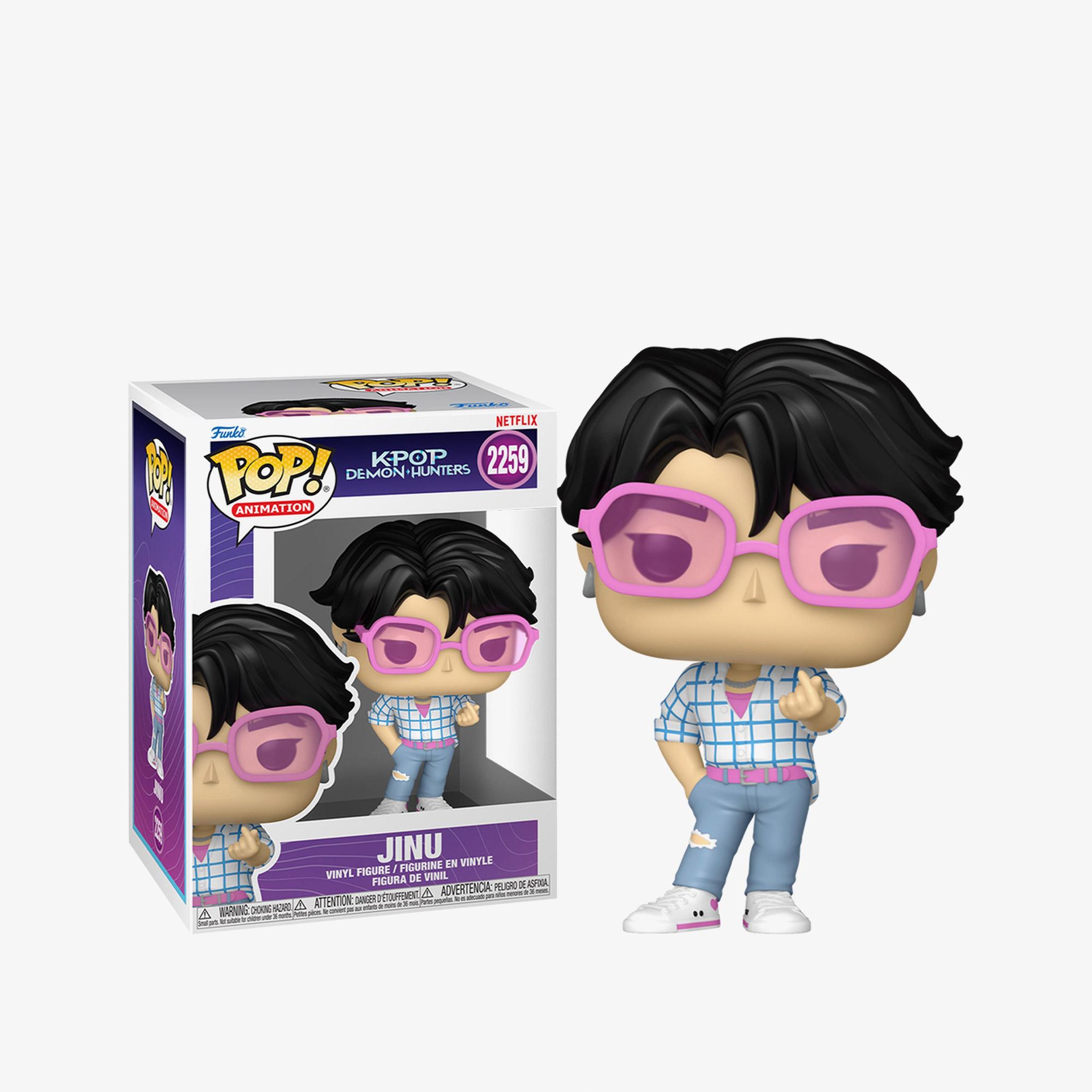Funko Pop! Animation: KPOP Demon Hunters - Jinu Unisex Renkli Figür