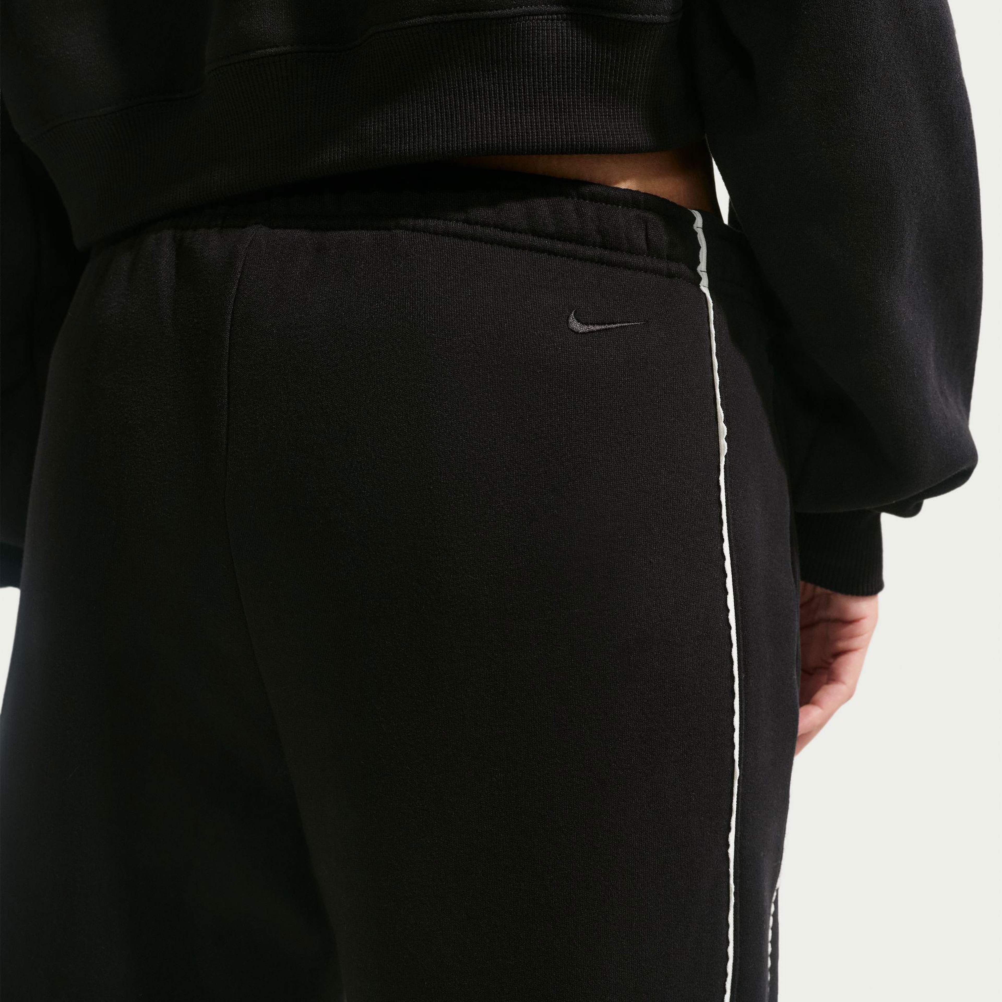 Nike Studio Fleece Kadın Siyah Eşofman Altı
