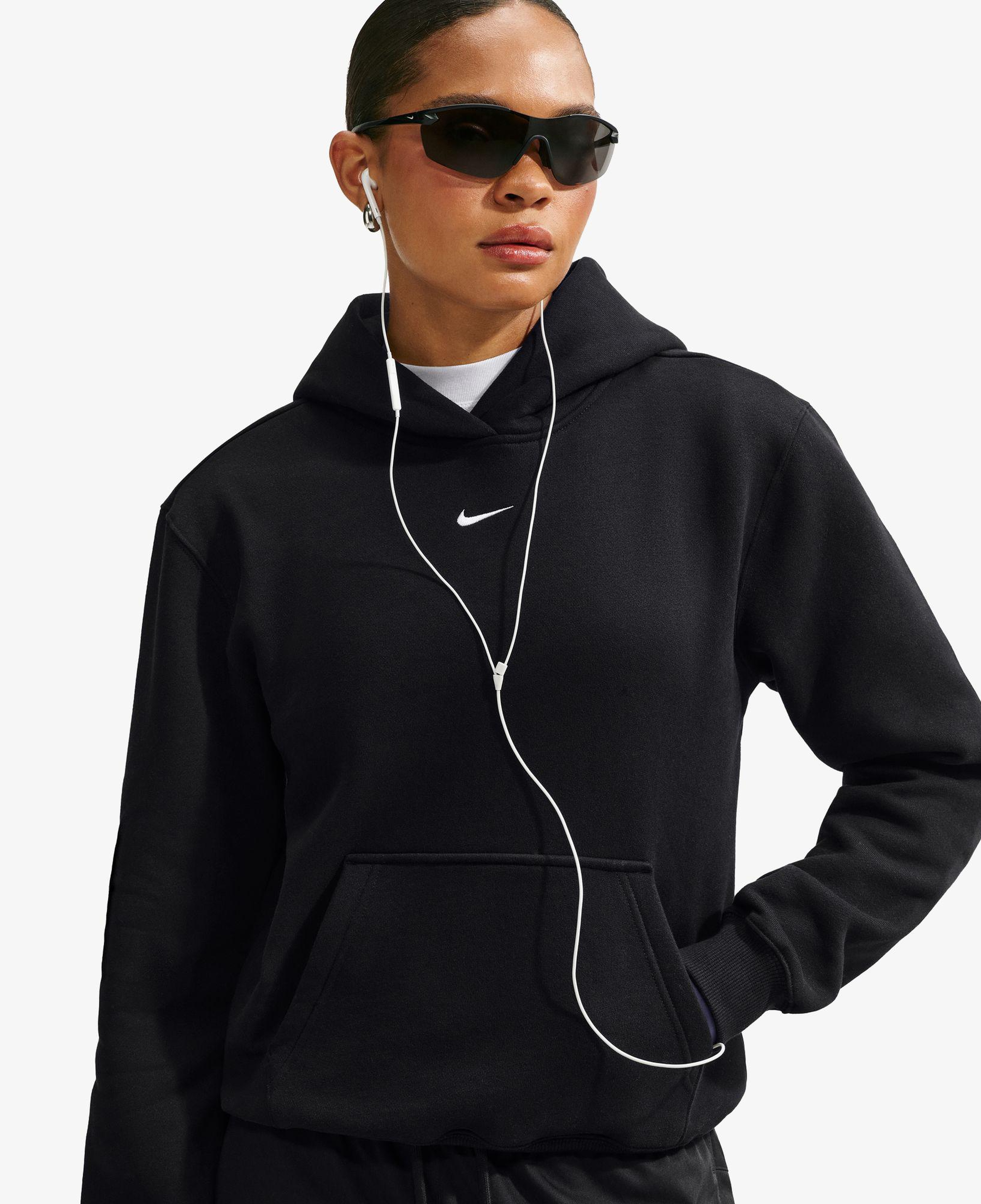 Nike Studio Fleece Kadın Siyah Hoodie