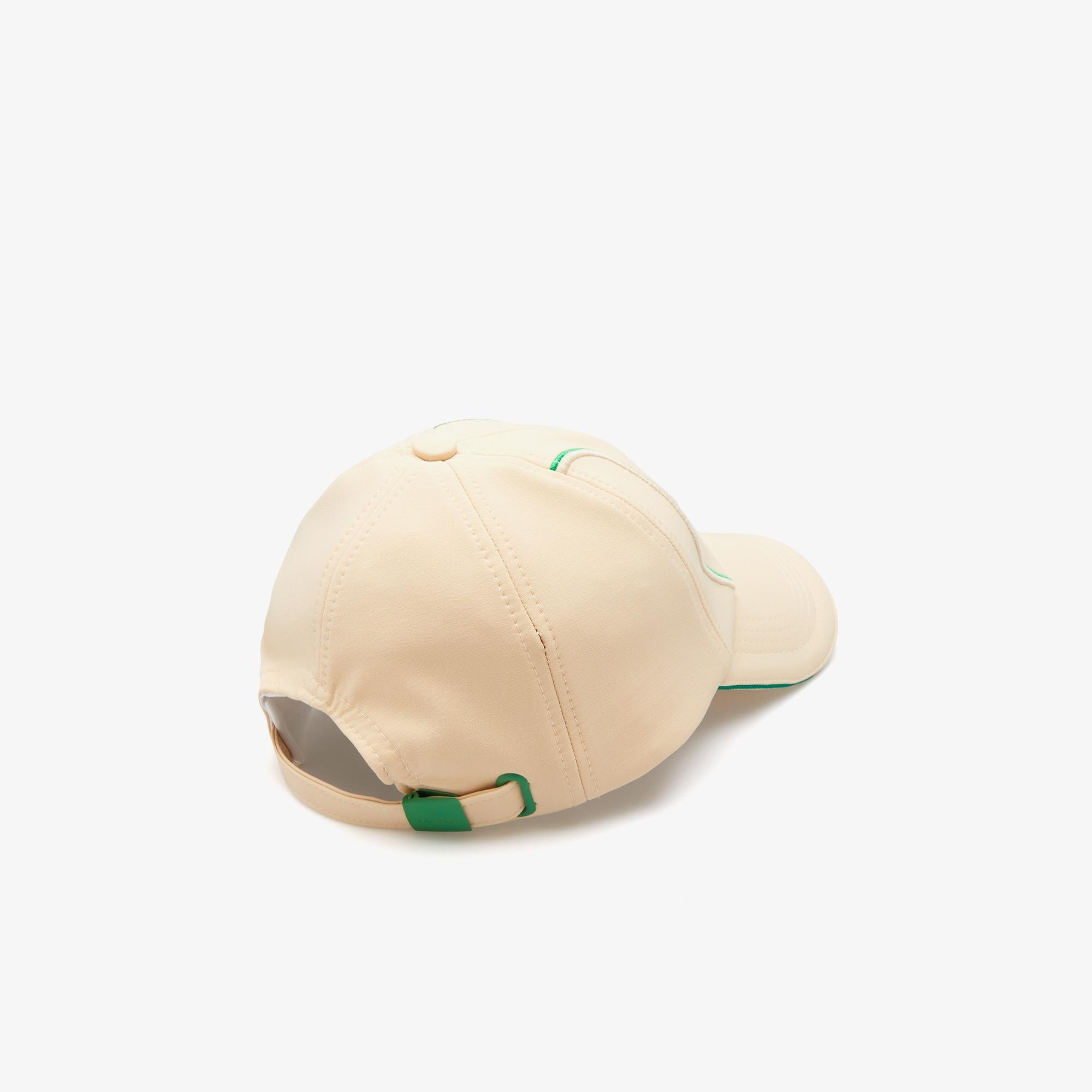 Lacoste x House of SuperStep Baskılı Unisex Bej Şapka