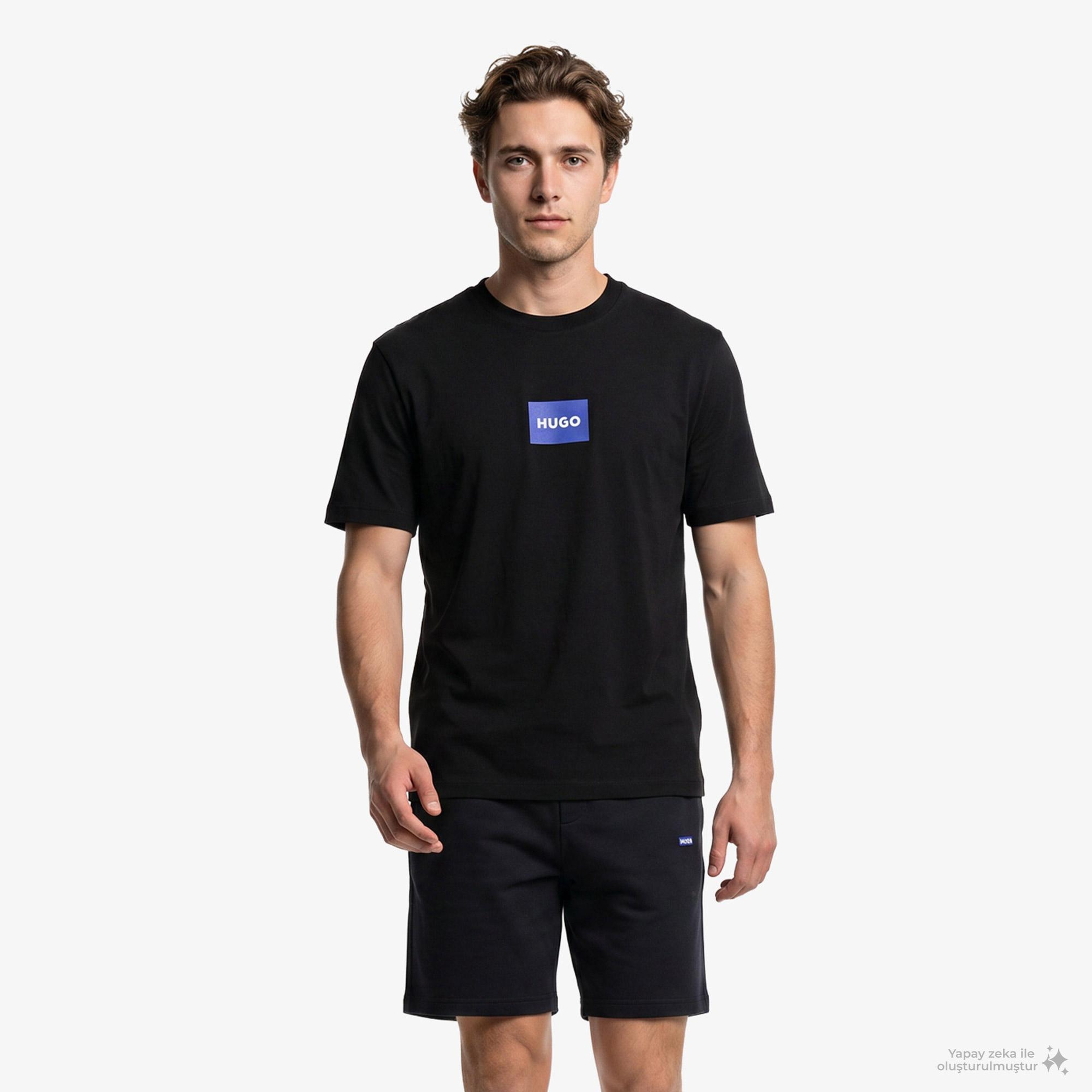 Hugo Nayonix Erkek Siyah T-Shirt