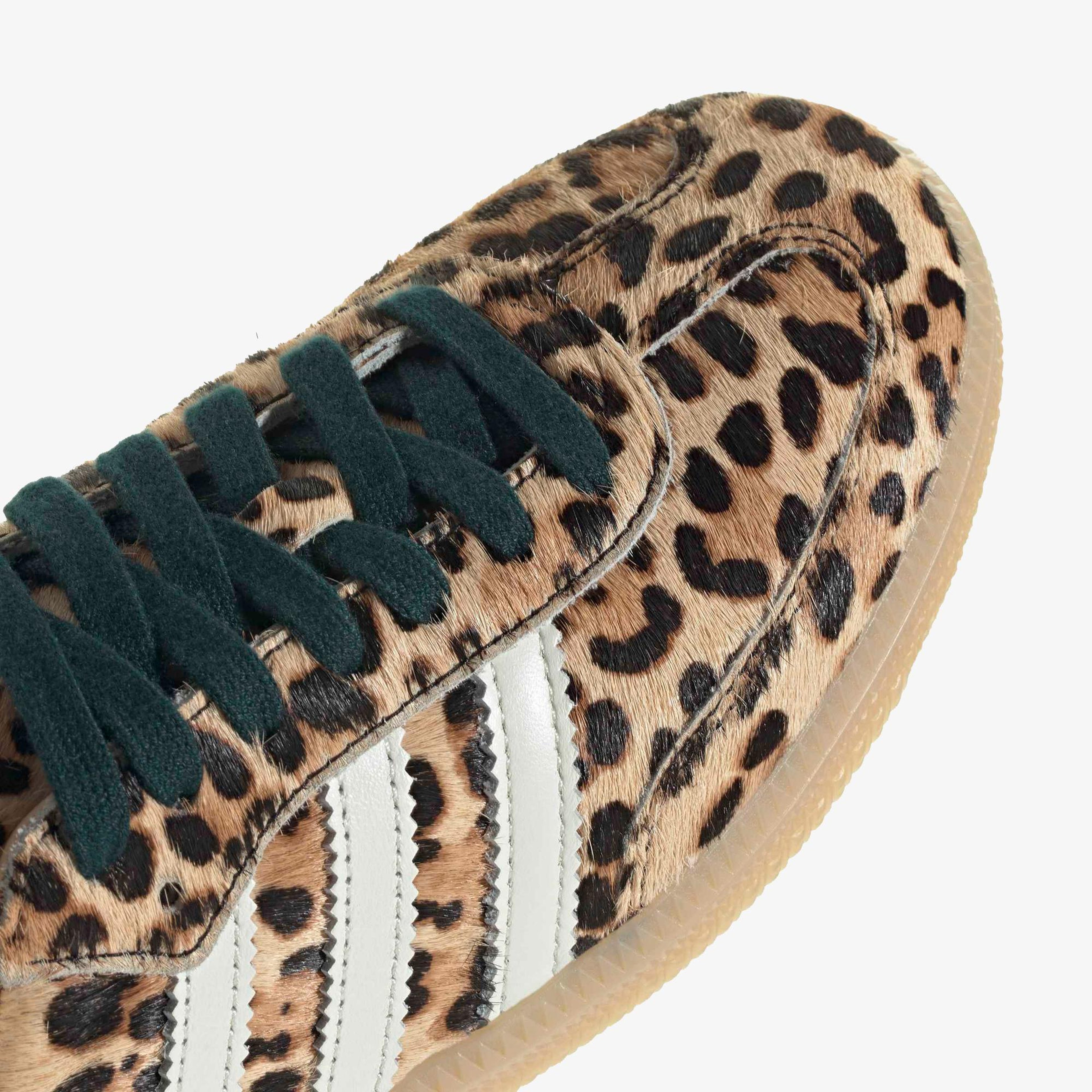 adidas Samba OG Leopar Kadın Kahverengi Sneaker