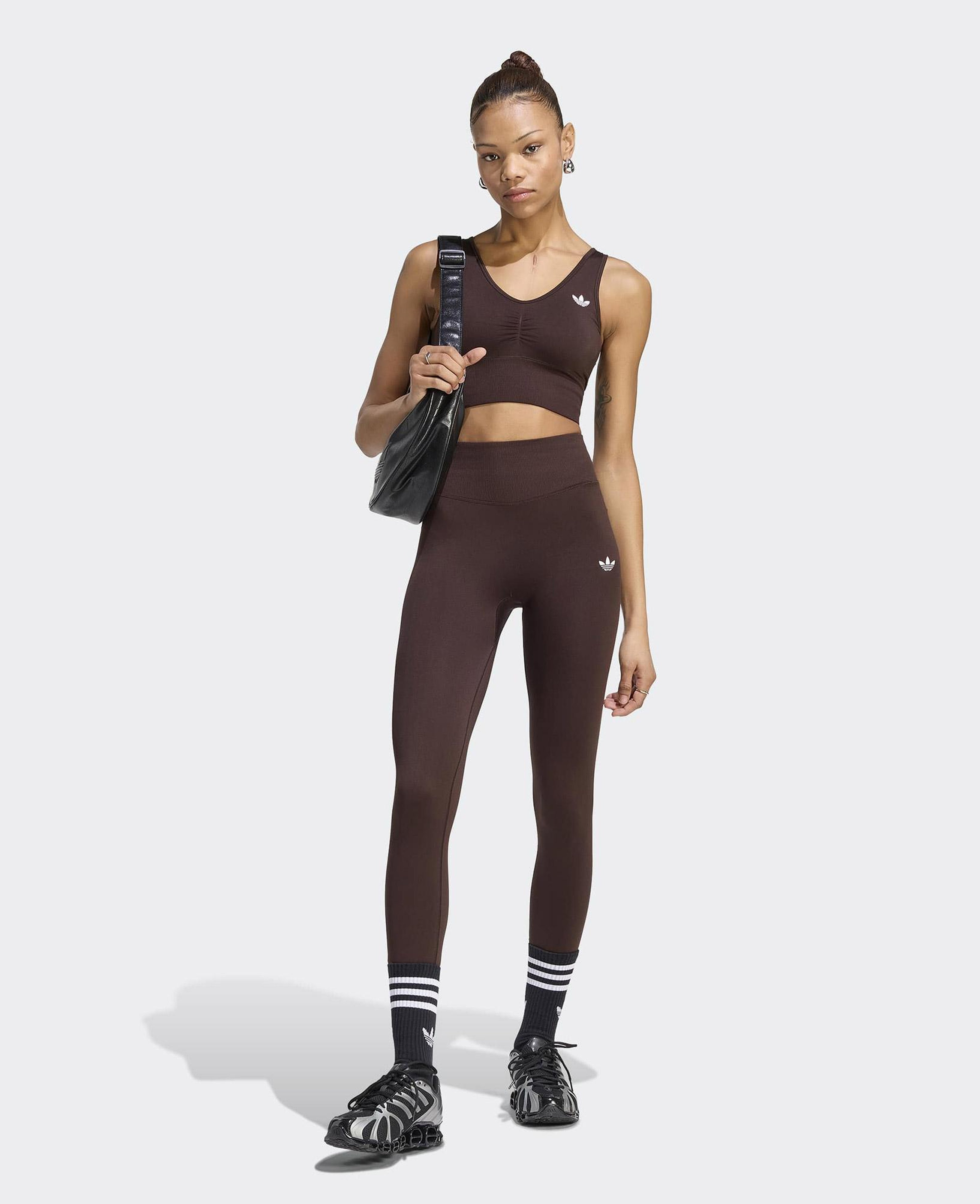 adidas Seamless Kadın Kahverengi Tayt
