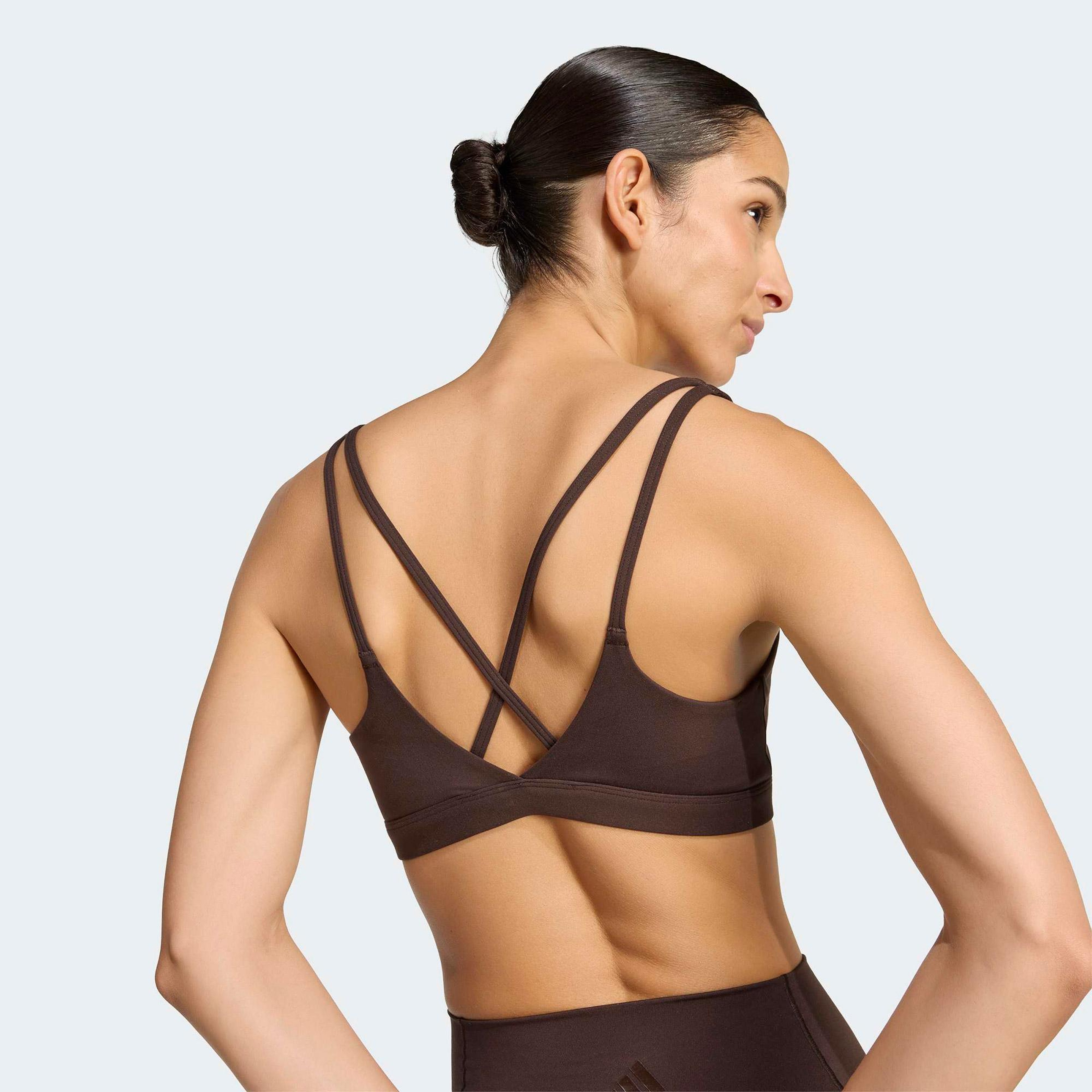 adidas All Me Essentials Kadın Kahverengi Bra