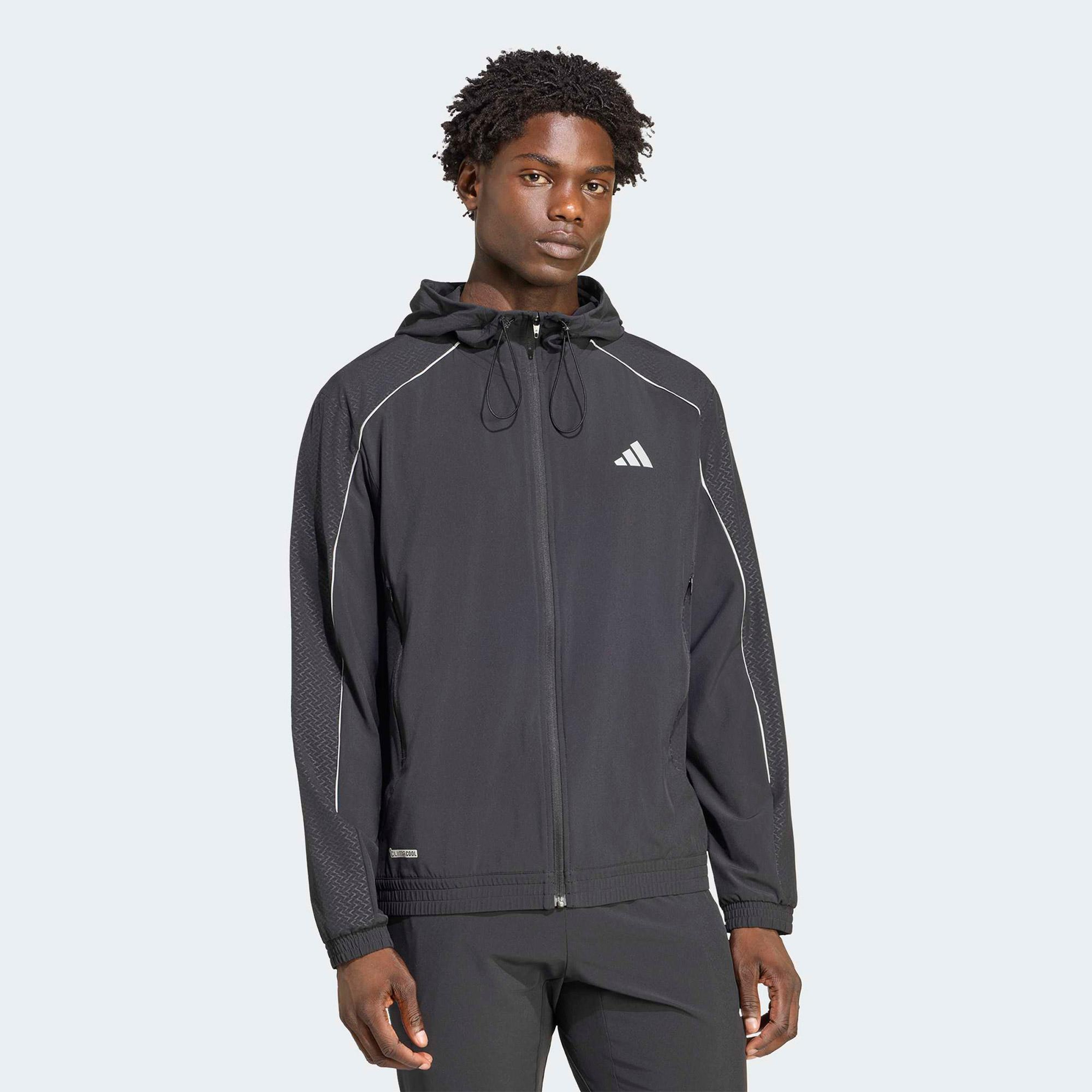 adidas Tech Apparel Erkek Antrasit Hoodie
