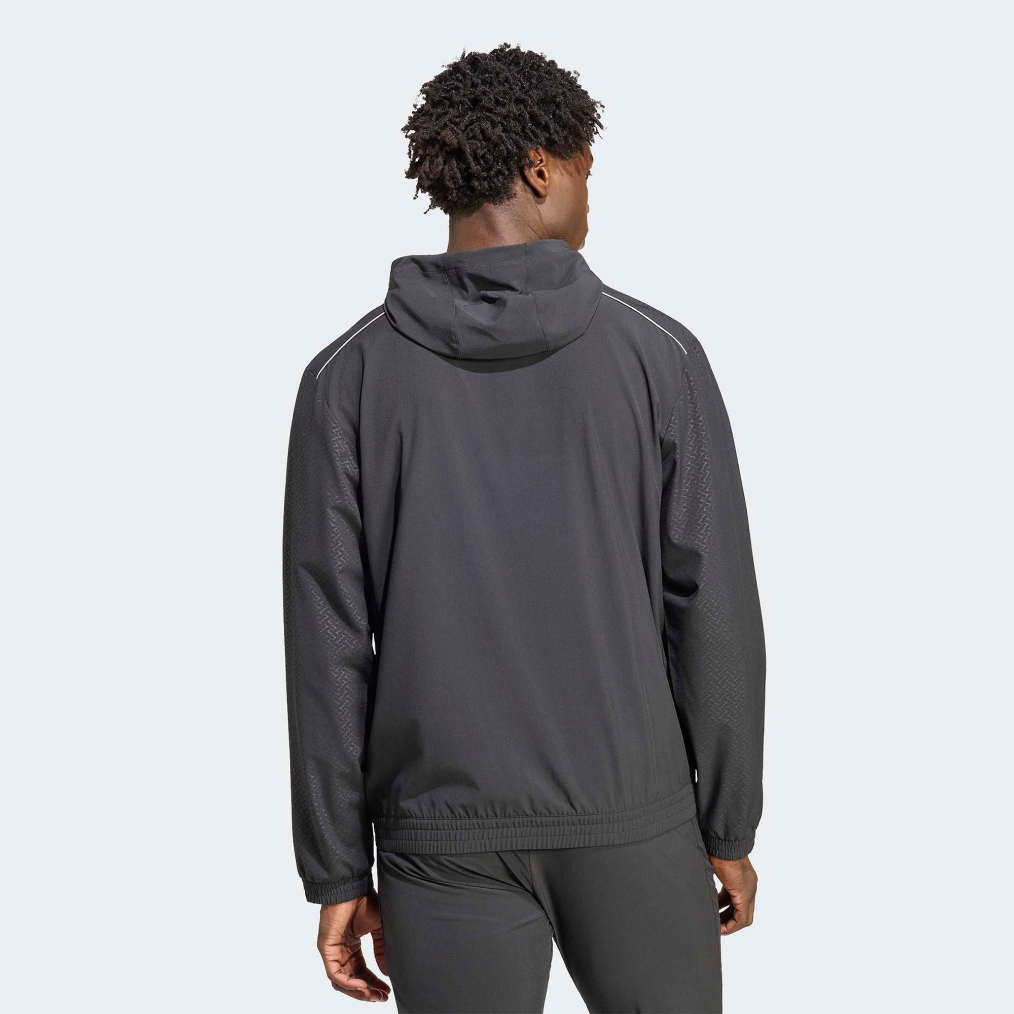 adidas Tech Apparel Erkek Antrasit Hoodie