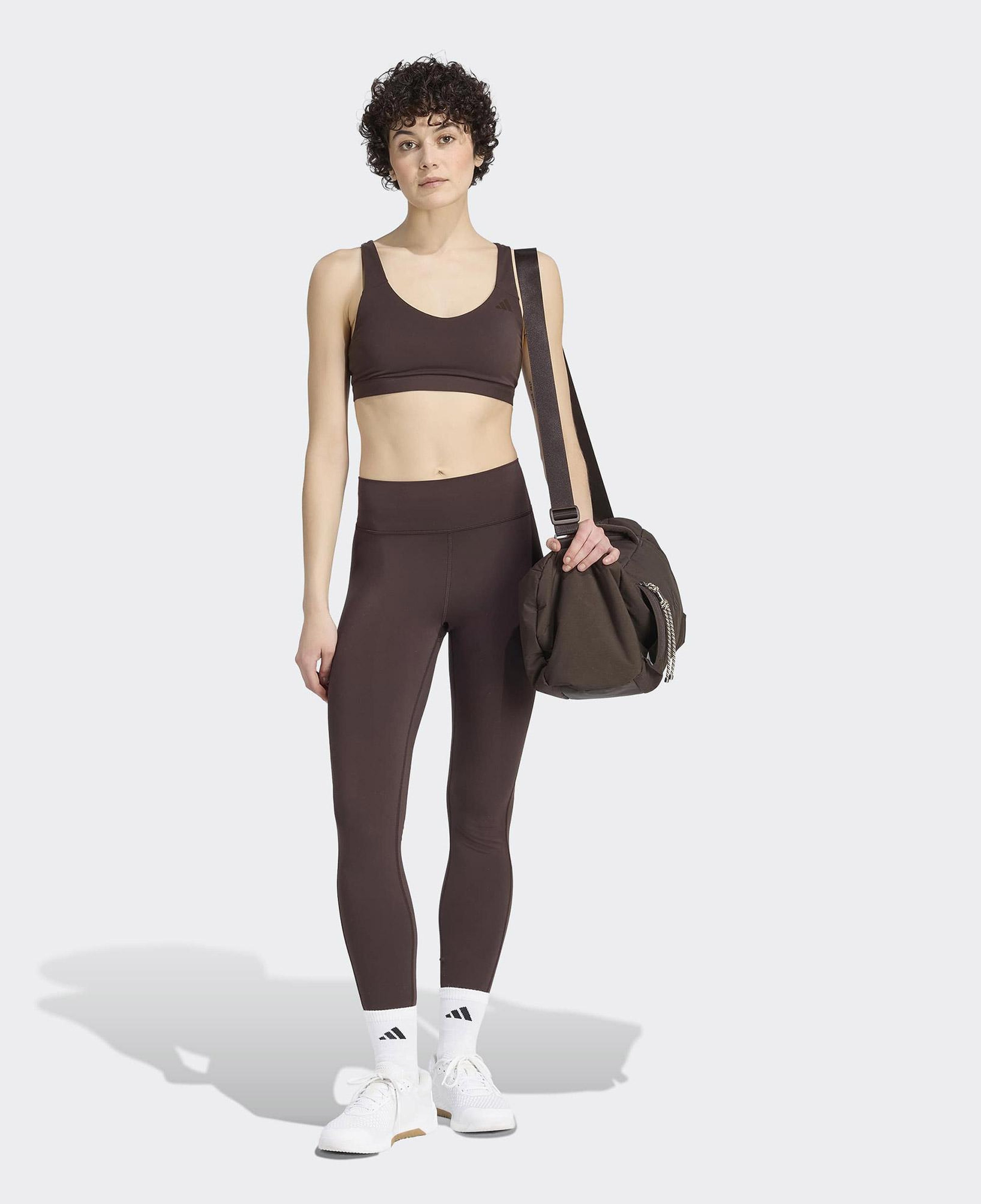 adidas All Me Essentials Kadın Kahverengi Tayt