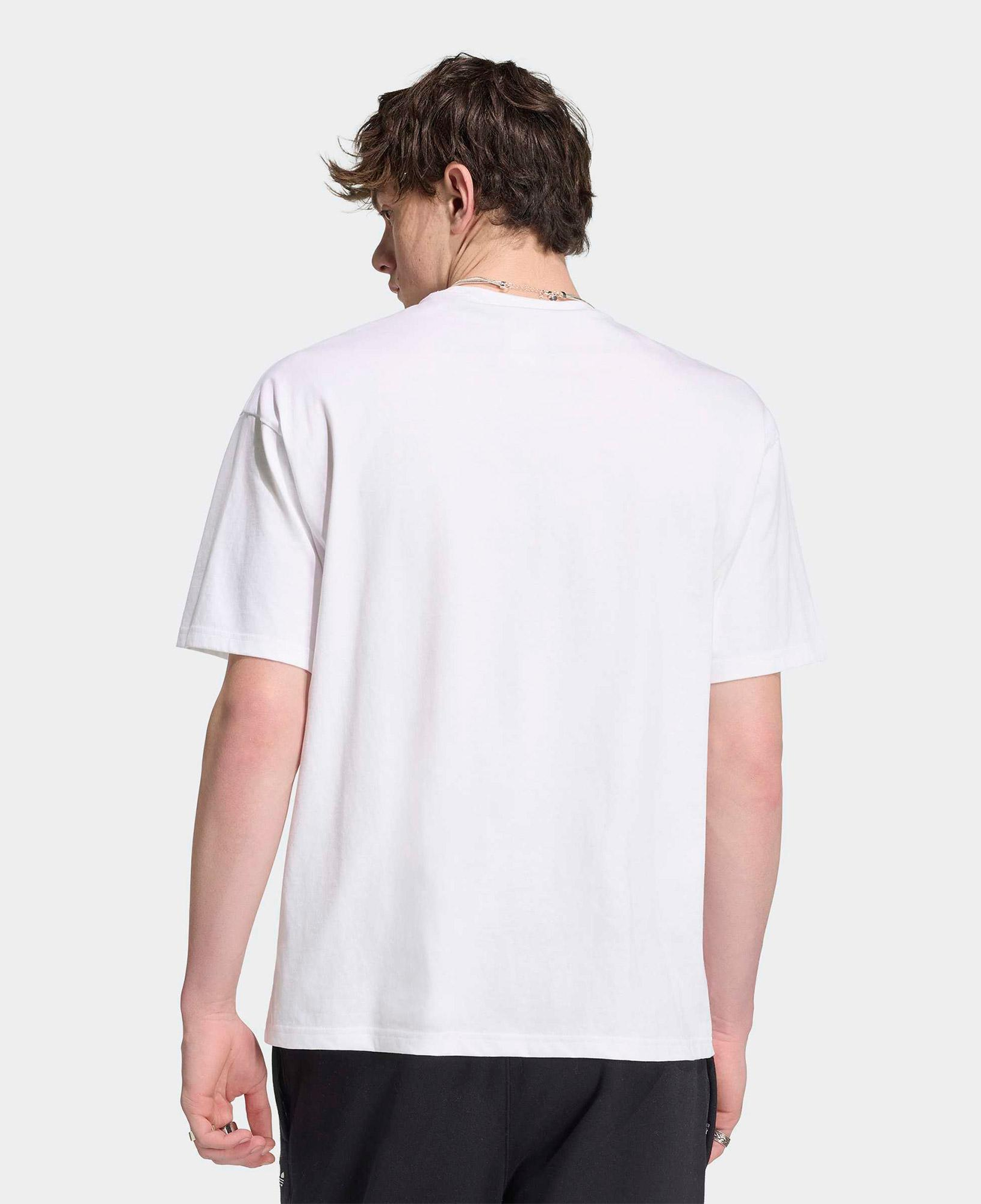 adidas Trefoil Essentials Erkek Beyaz T-Shirt