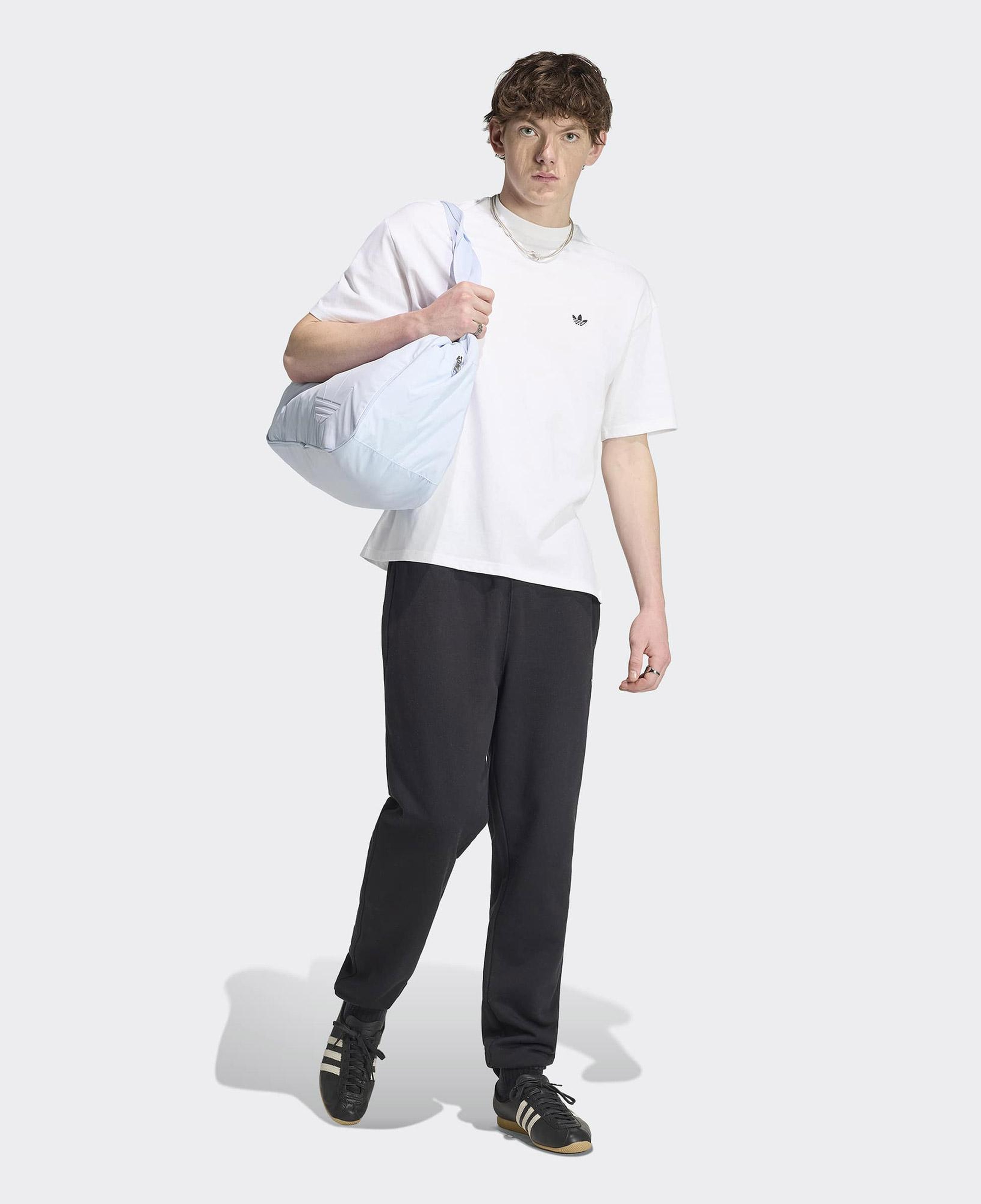 adidas Trefoil Essentials Erkek Beyaz T-Shirt