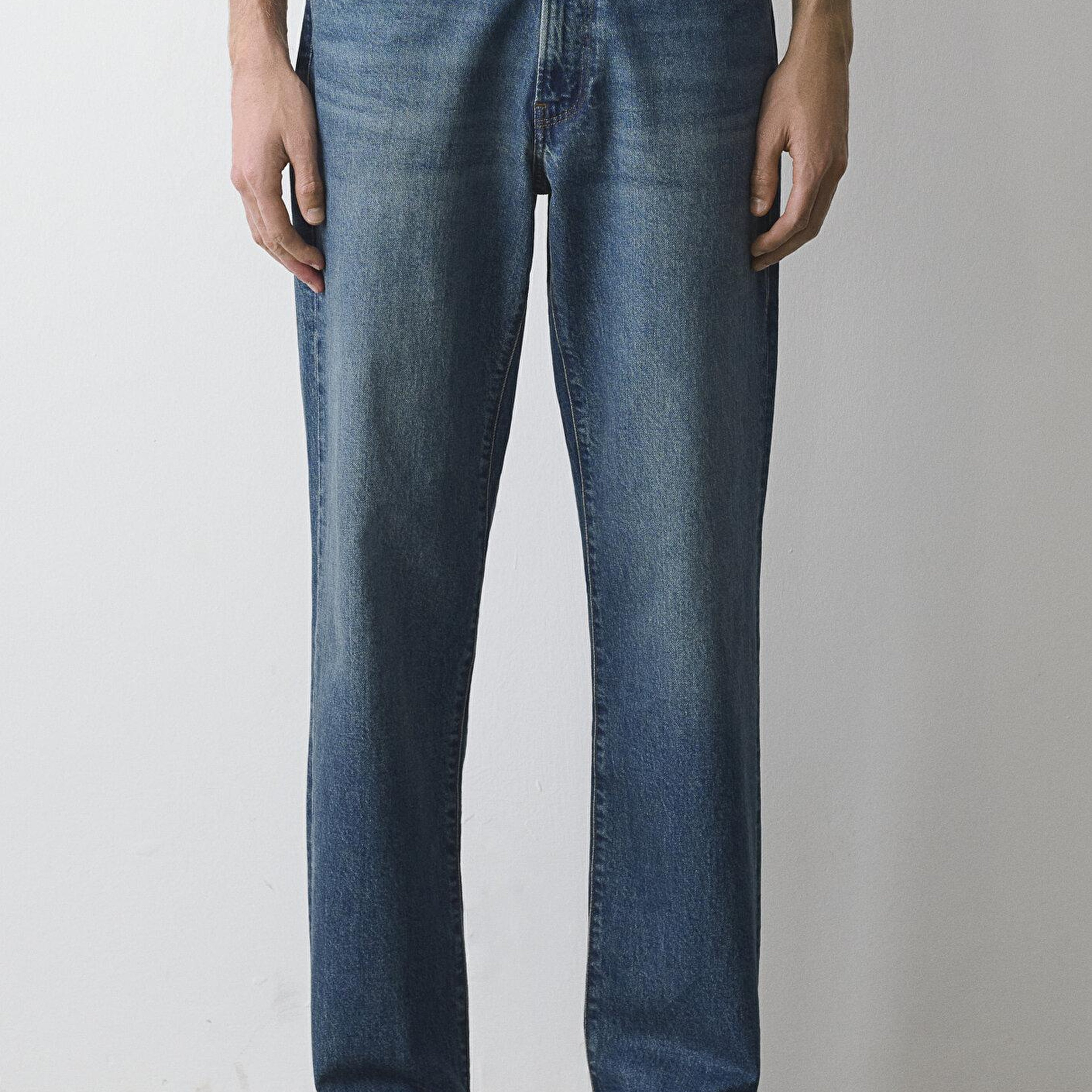 Mavi Marlon Classic Denim Puslu Indigo Mavisi Jean Pantolon 0019166-A2952
