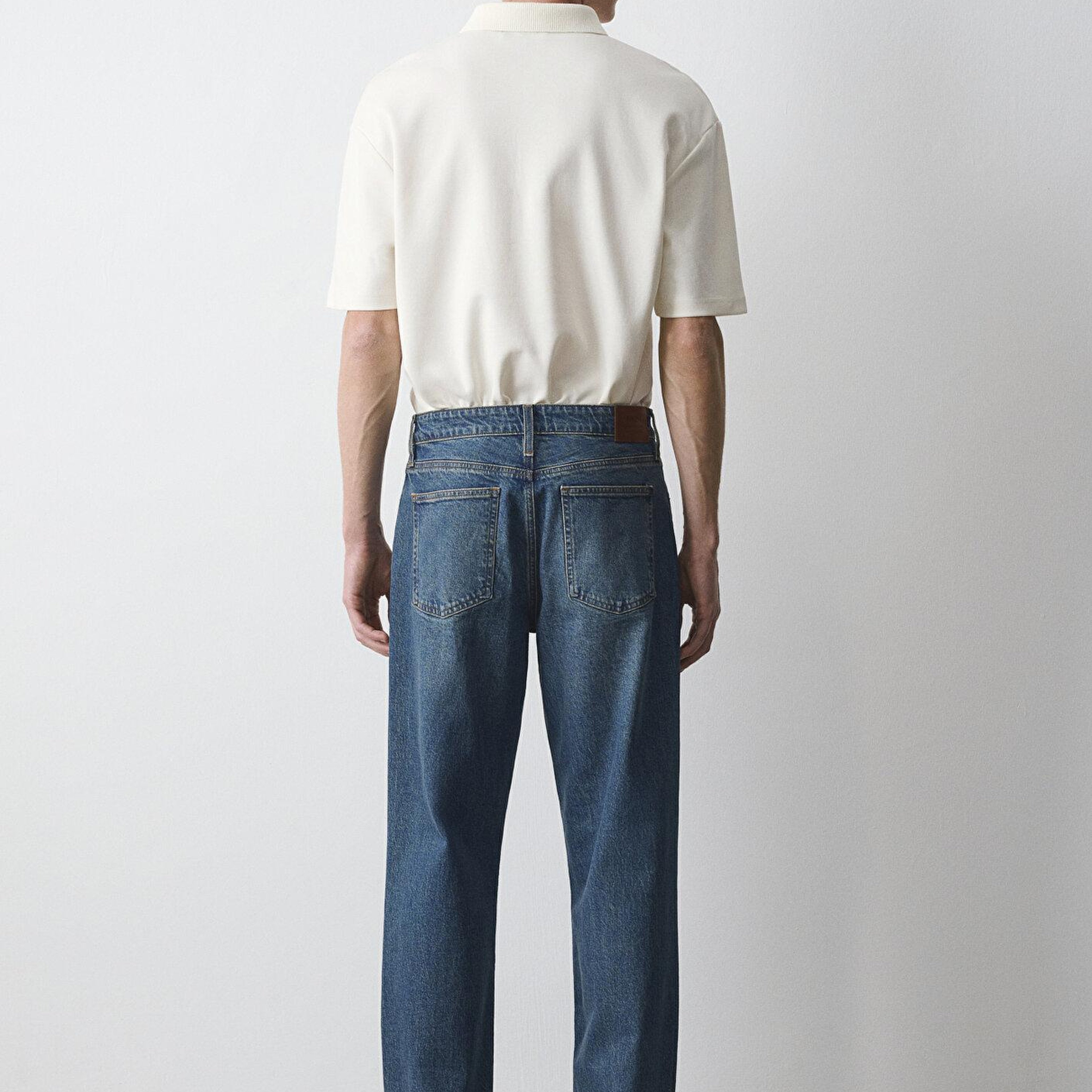 Mavi Marlon Classic Denim Puslu Indigo Mavisi Jean Pantolon 0019166-A2952