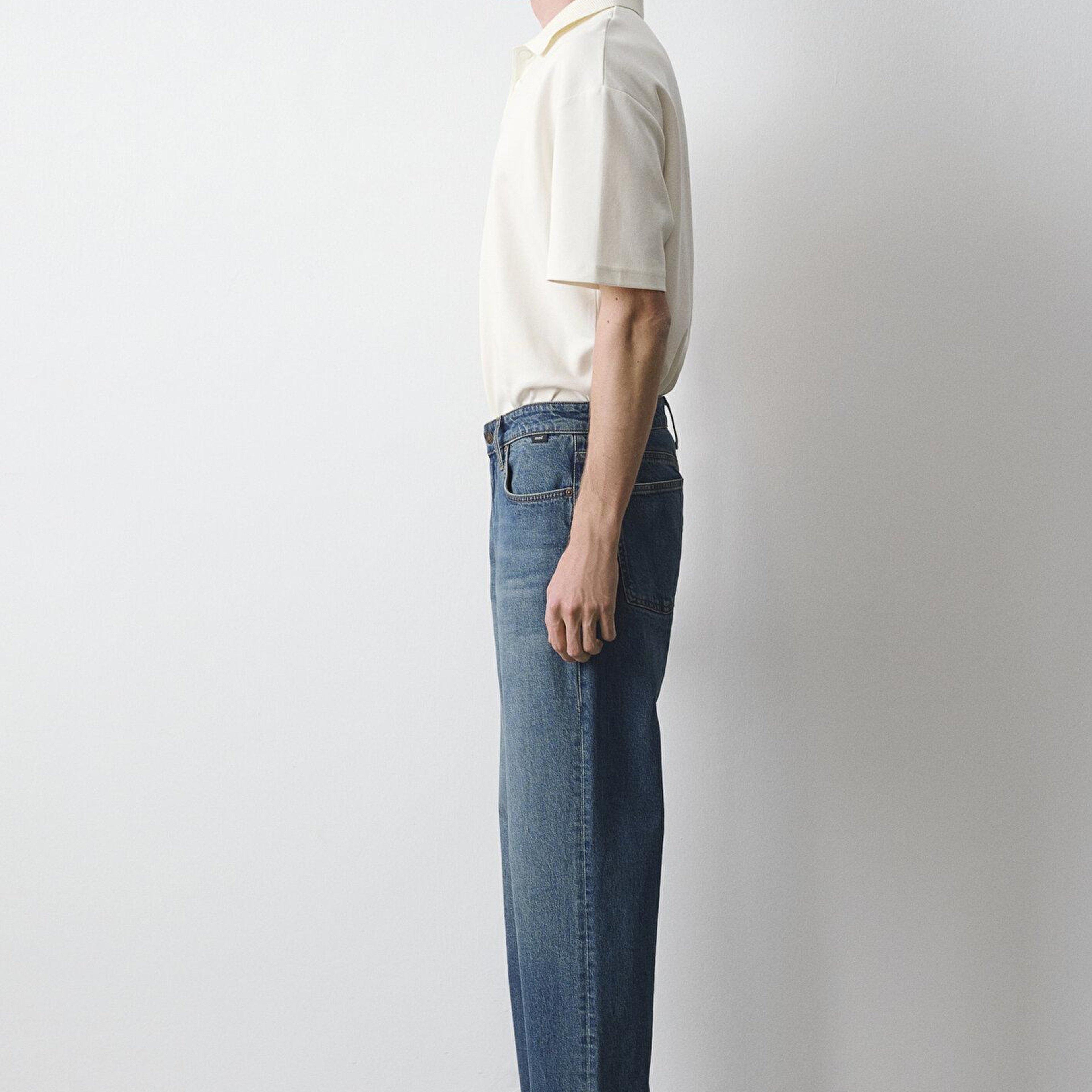 Mavi Marlon Classic Denim Puslu Indigo Mavisi Jean Pantolon 0019166-A2952