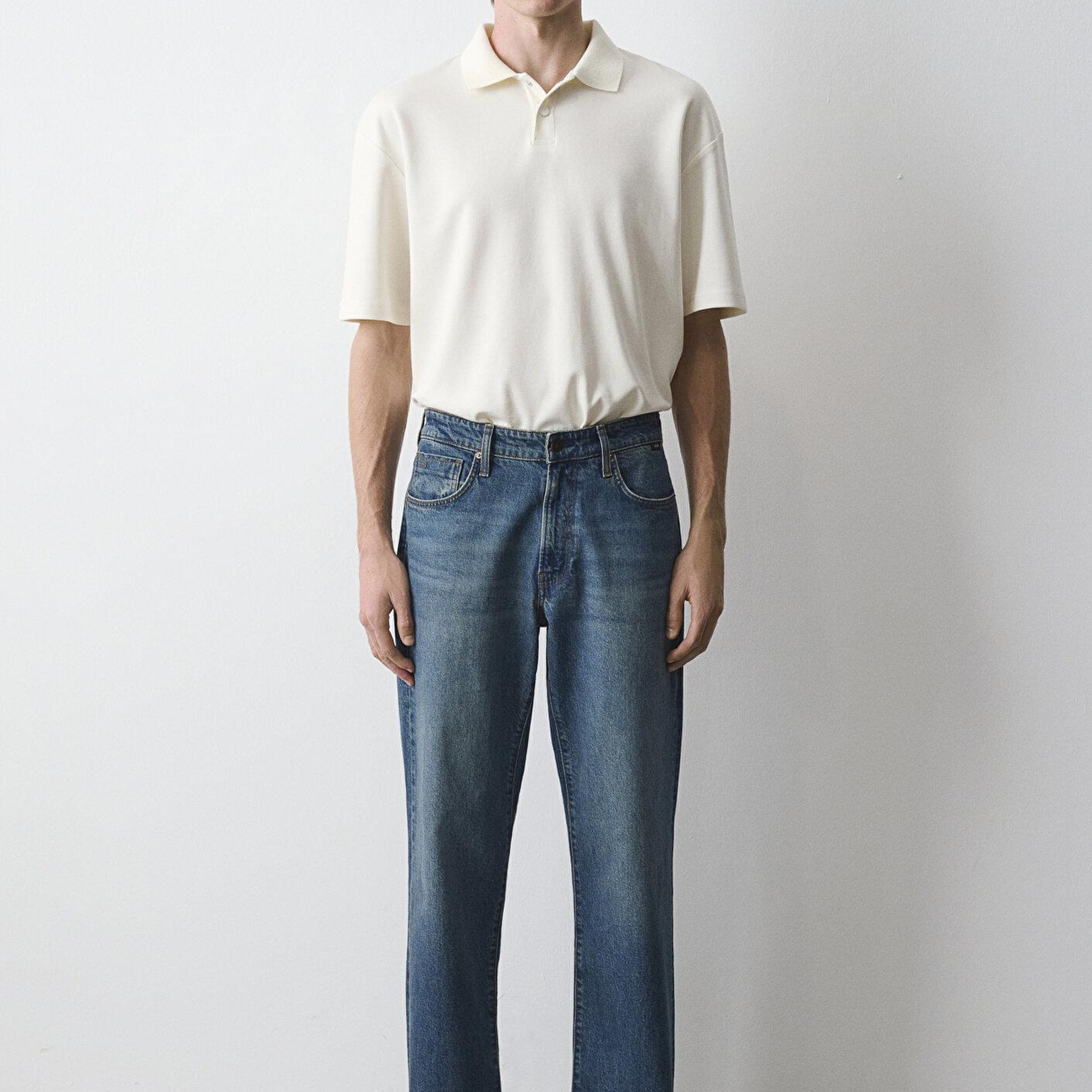 Mavi Marlon Classic Denim Puslu Indigo Mavisi Jean Pantolon 0019166-A2952