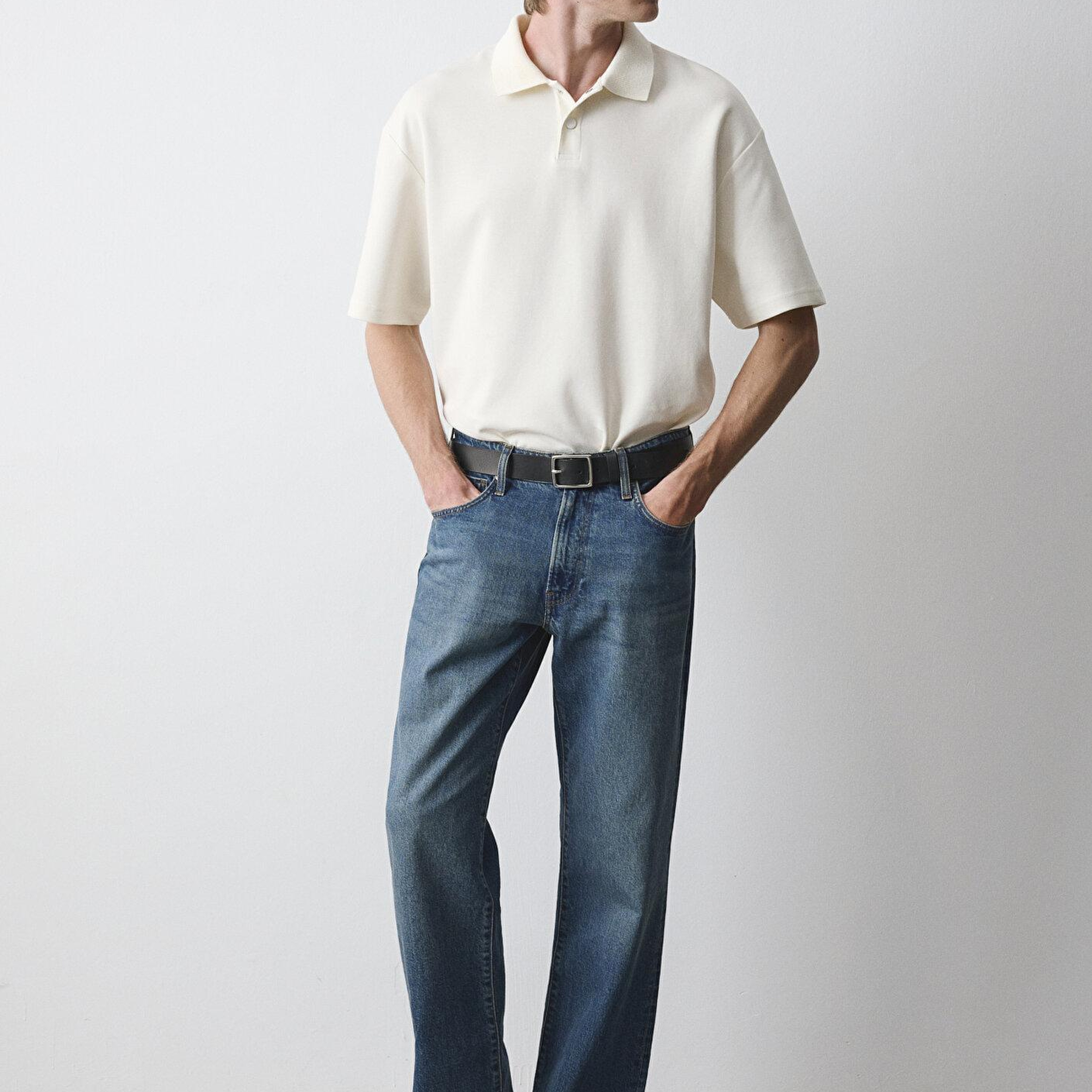 Mavi Marlon Classic Denim Puslu Indigo Mavisi Jean Pantolon 0019166-A2952