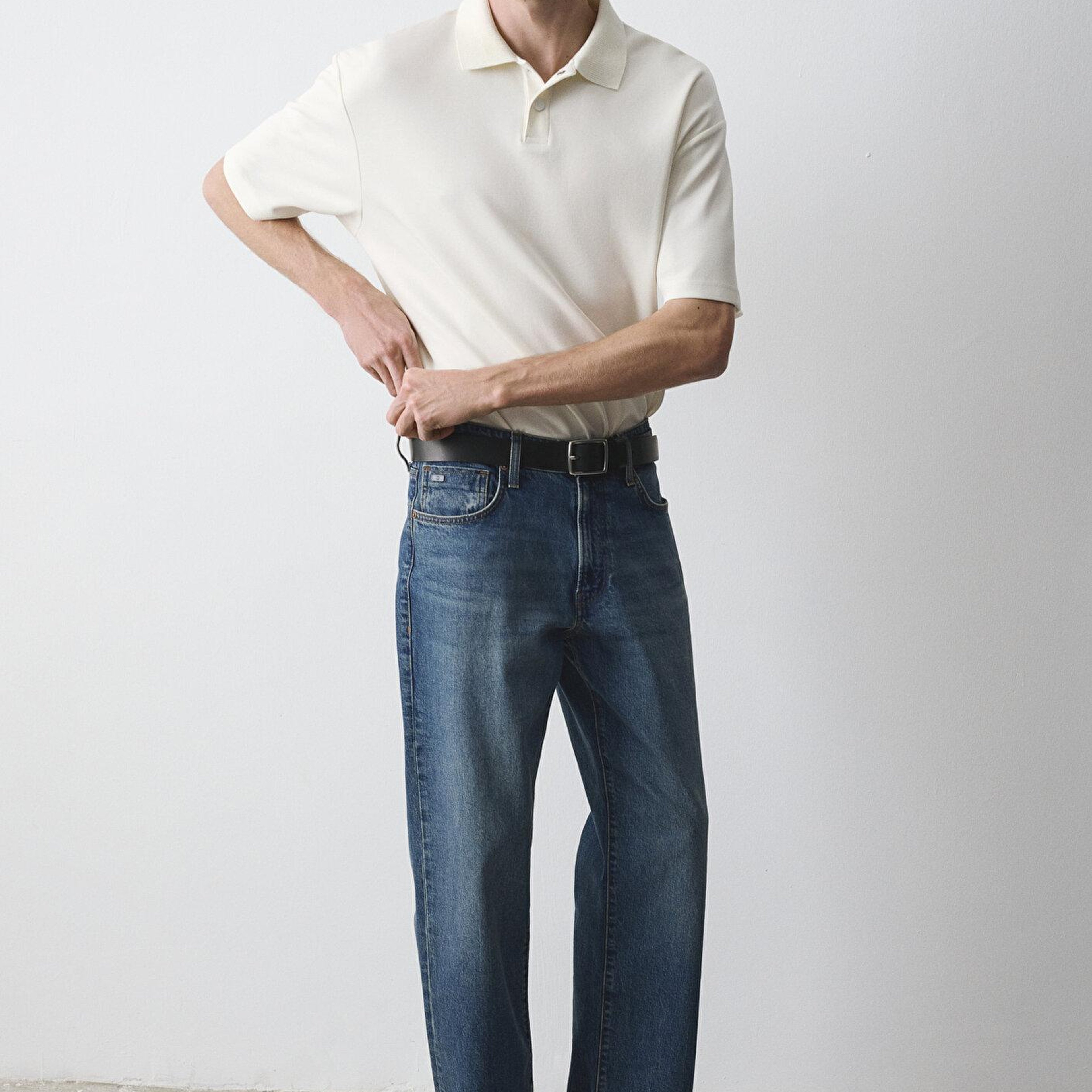 Mavi Marlon Classic Denim Puslu Indigo Mavisi Jean Pantolon 0019166-A2952