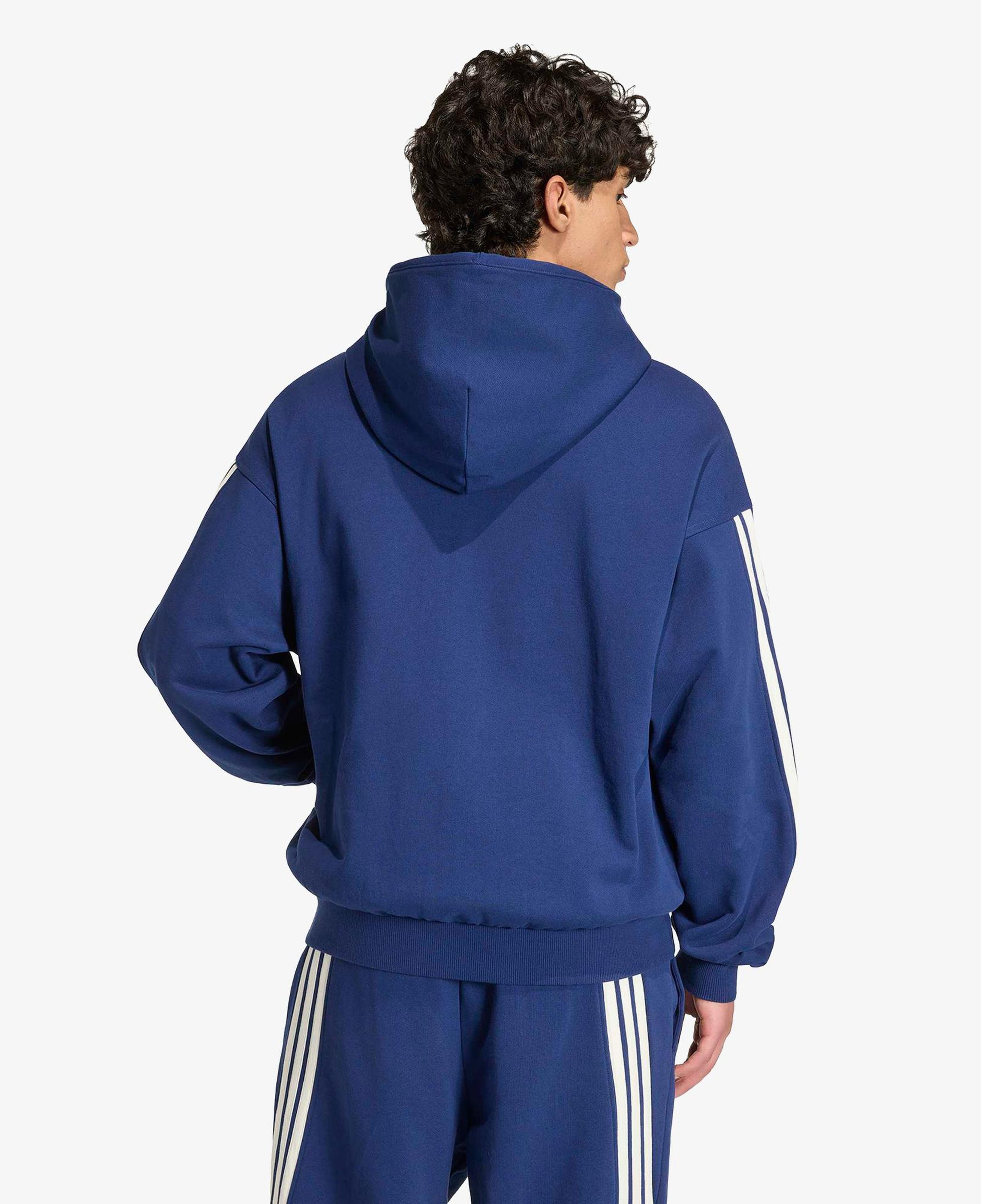 adidas M AK 3S FZ Erkek Lacivert Sweatshirt