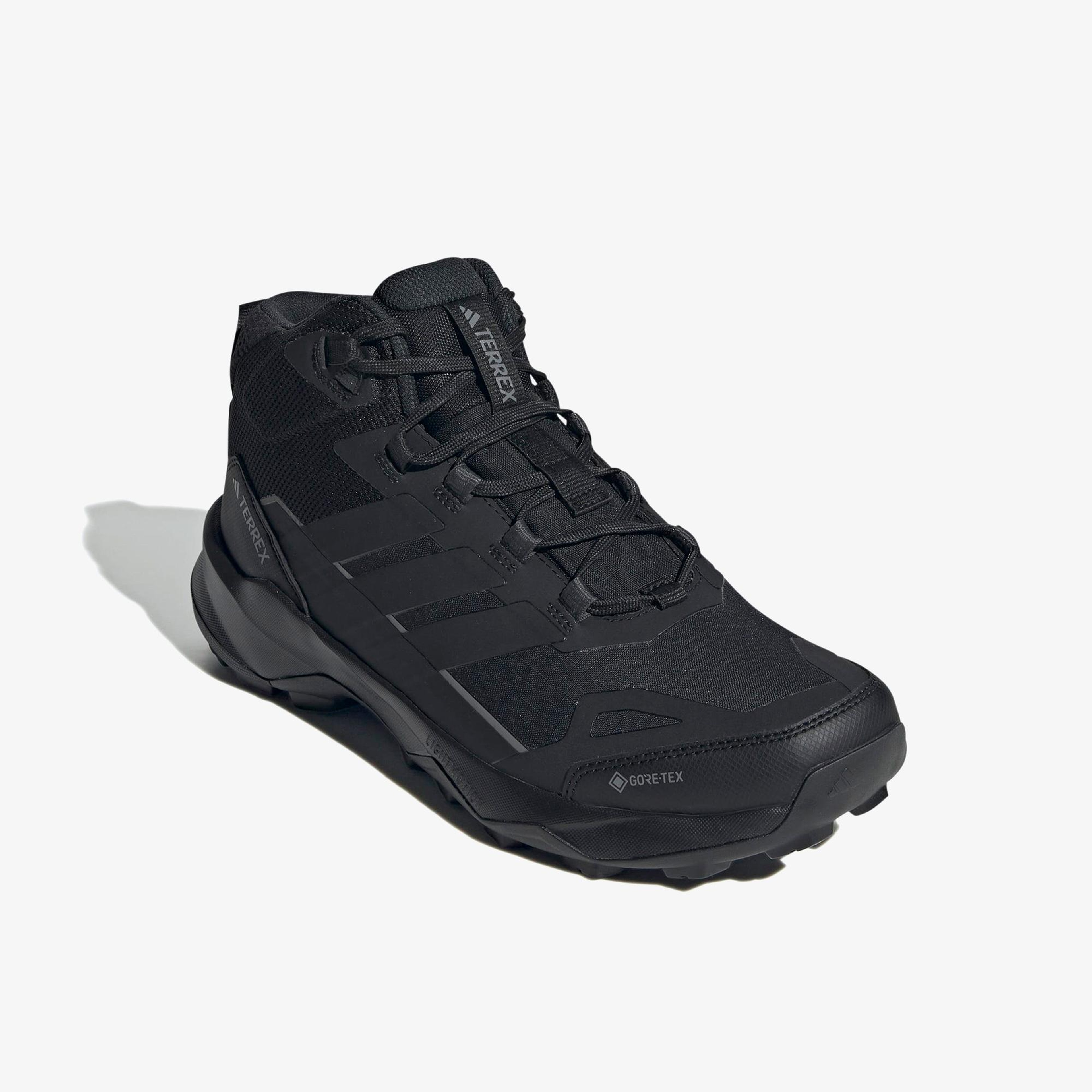 adidas Terrex Skychaser AX5 Mid GORE-TEX Erkek Siyah Yürüyüş Ayakkabısı