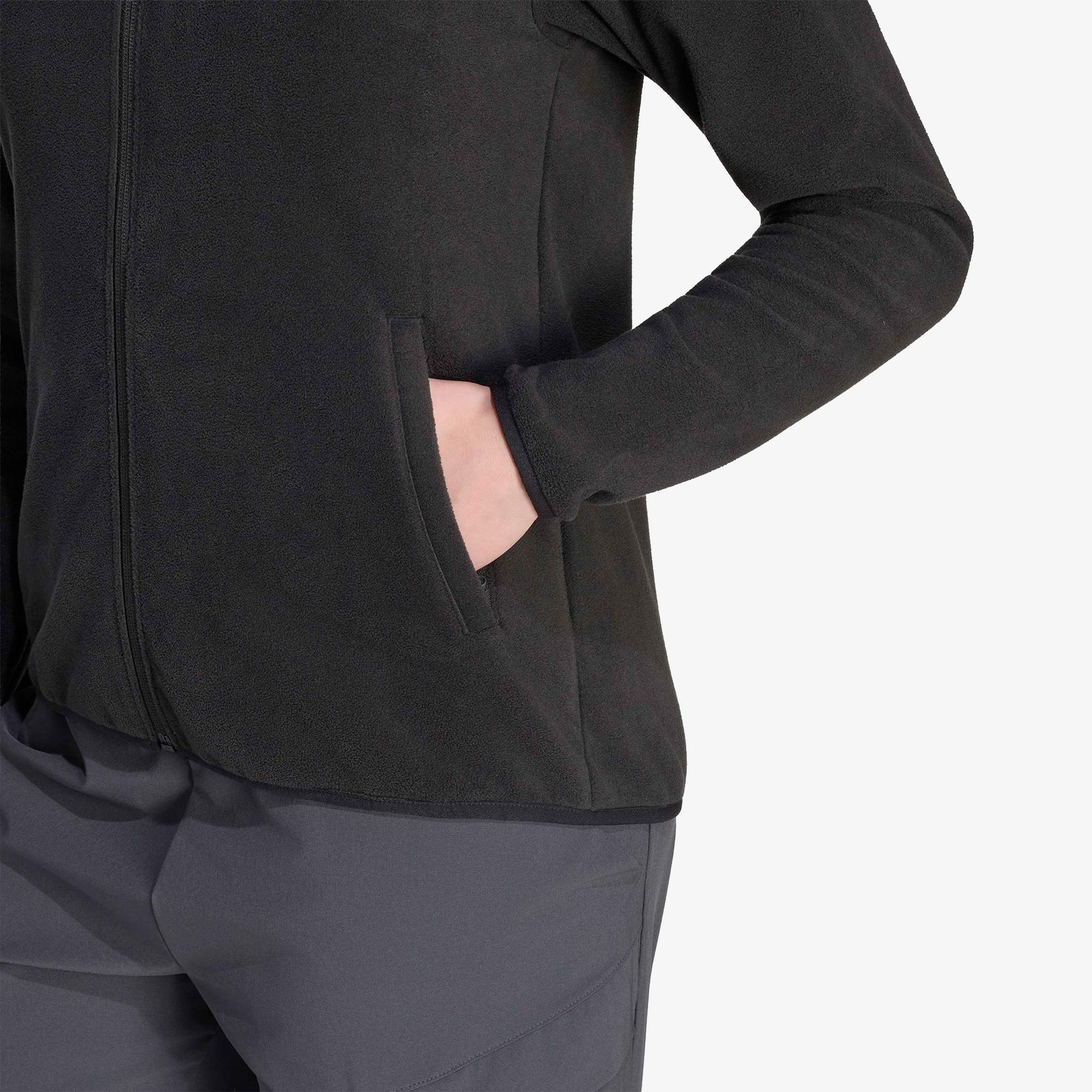 adidas Terrex Multi Essentials Full Zip Fleece Kadın Siyah Polar