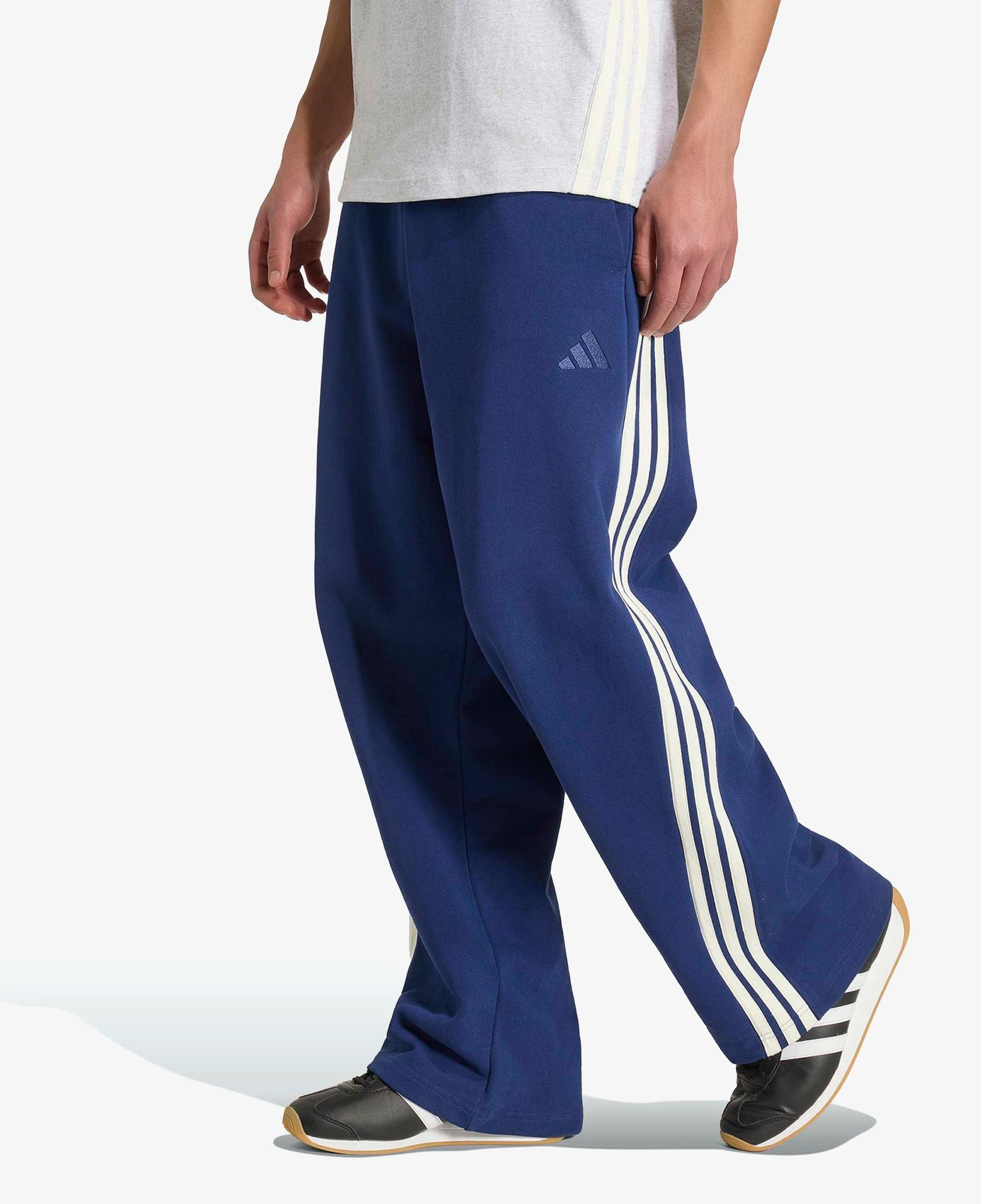 adidas KIT 3-Stripes Erkek Lacivert Eşofman Altı