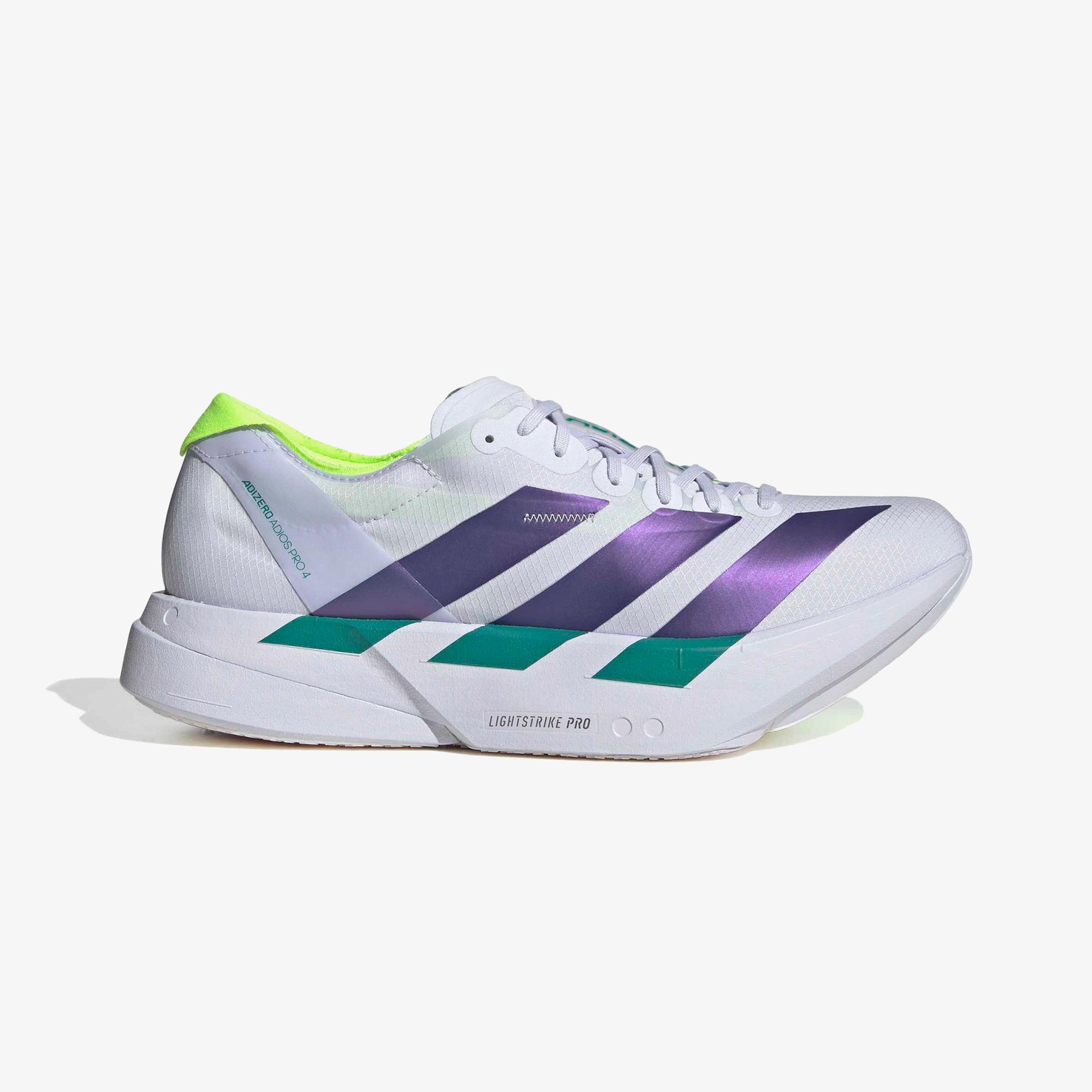 adidas Adizero Adios Pro 4 Erkek Mor Spor Ayakkabı