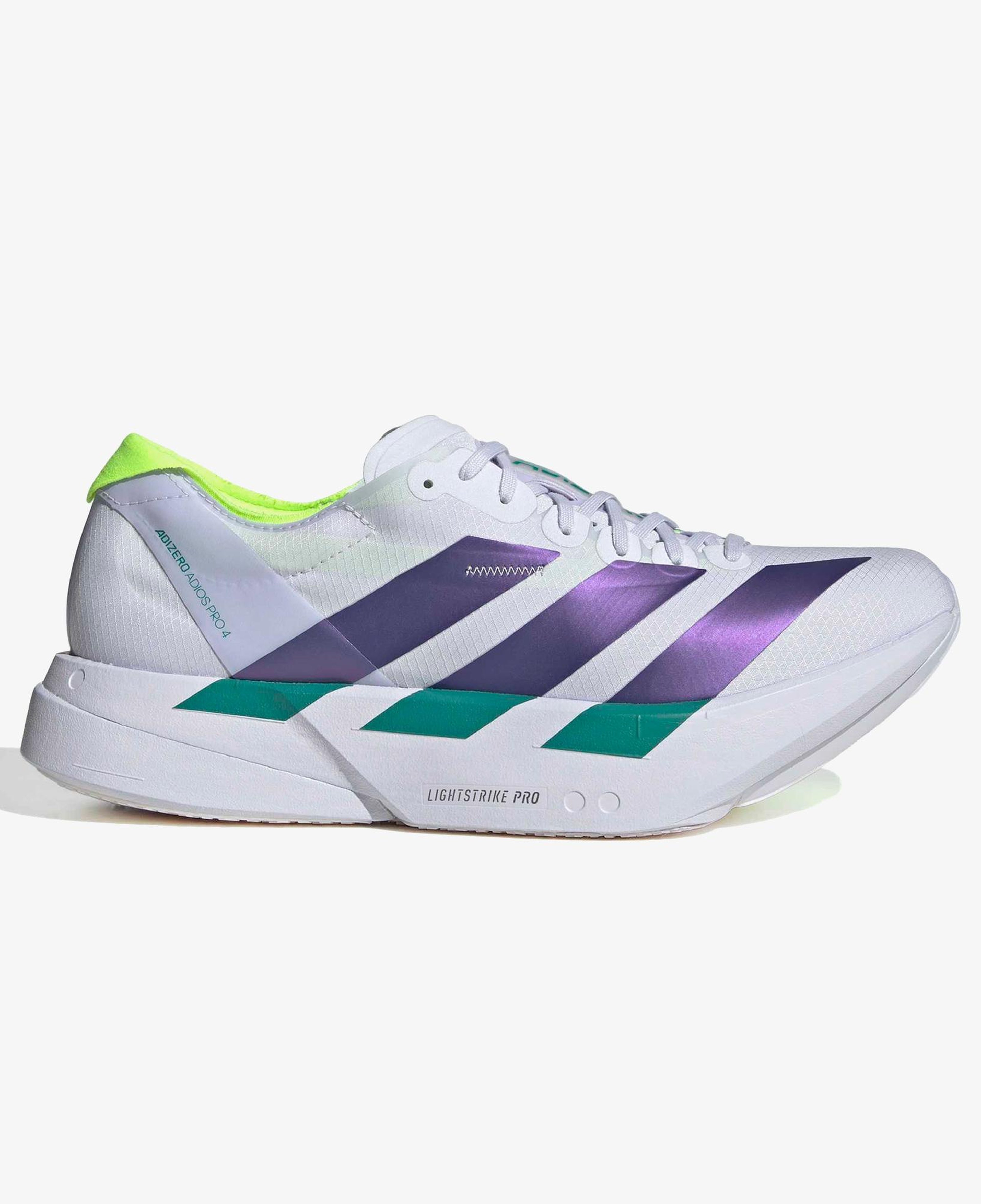 adidas Adizero Adios Pro 4 Erkek Mor Spor Ayakkabı