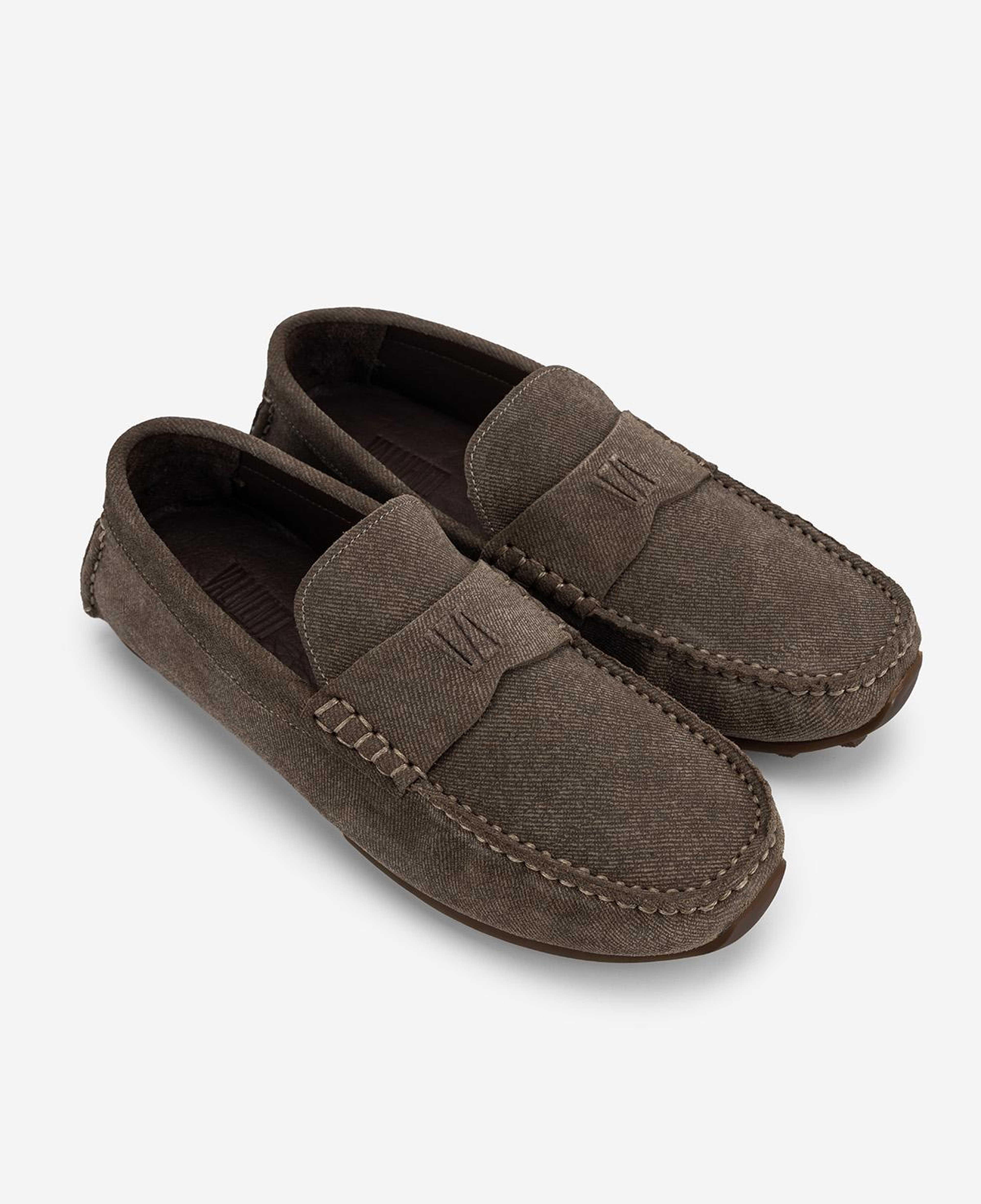 Valmenti Erkek Hakiki Deri Vizon Loafer Ayakkabı
