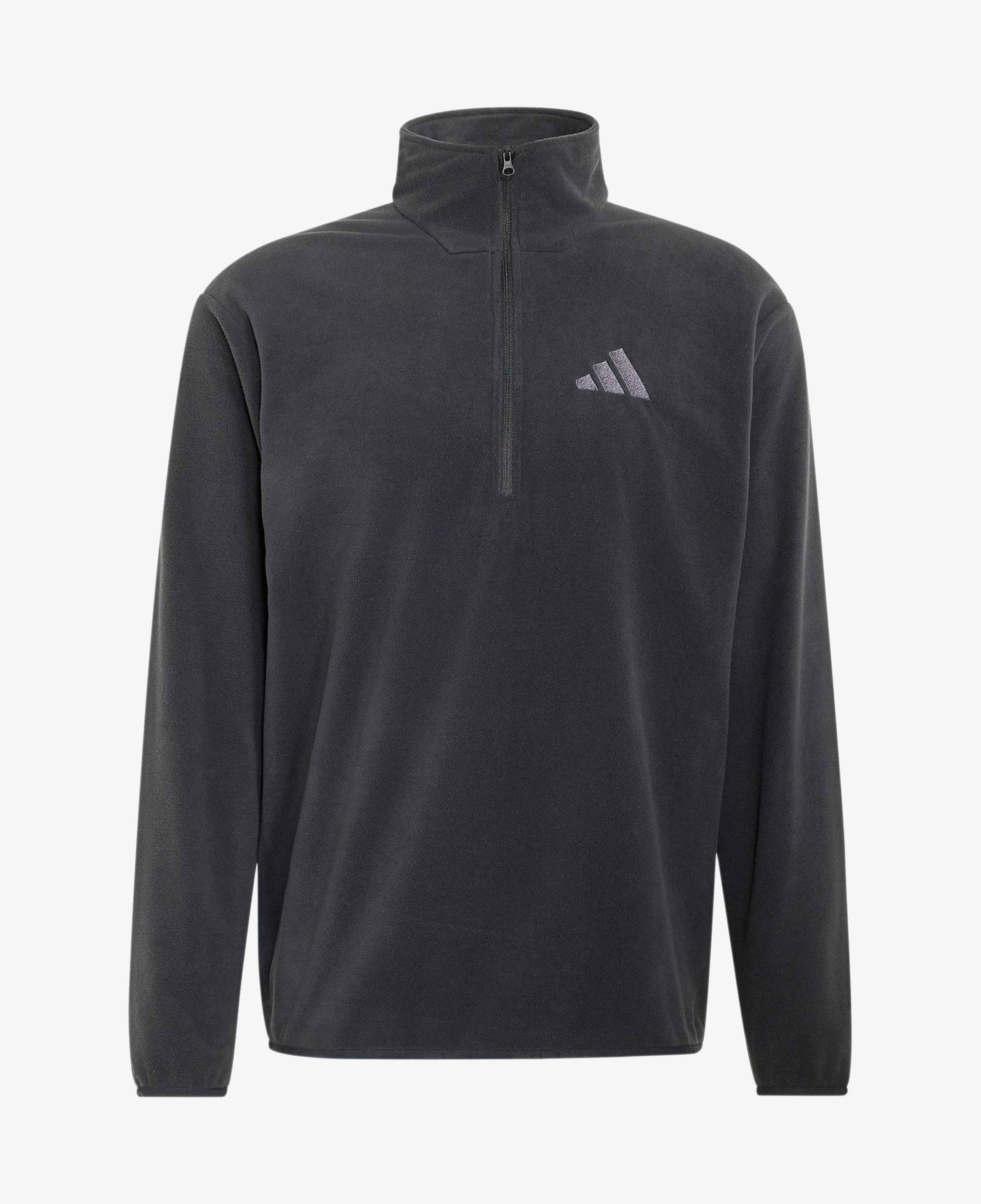 adidas Terrex Multi Essentials Half Zip Fleece Erkek Siyah Ceket