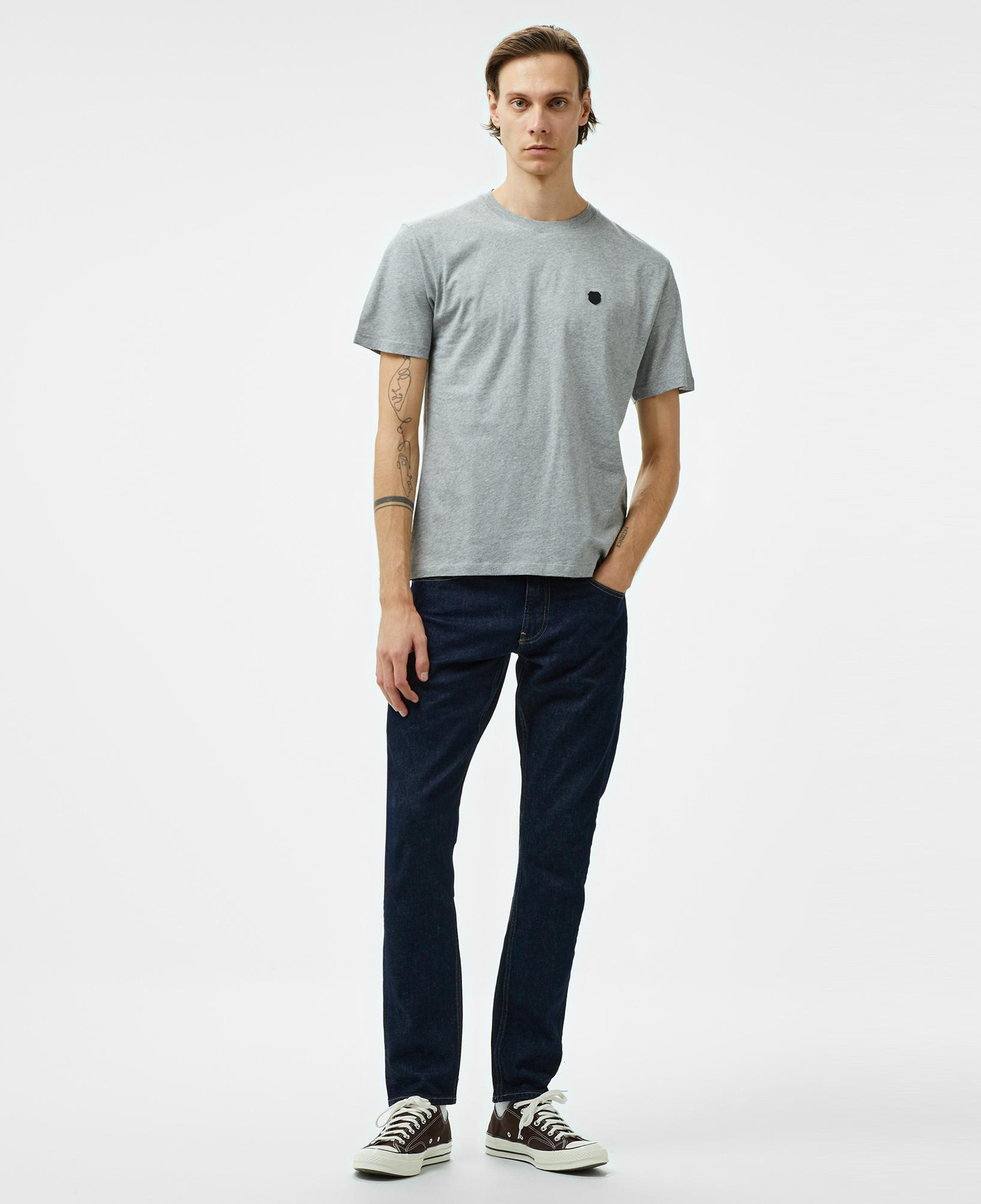 ERKEK GRİ T-SHIRT