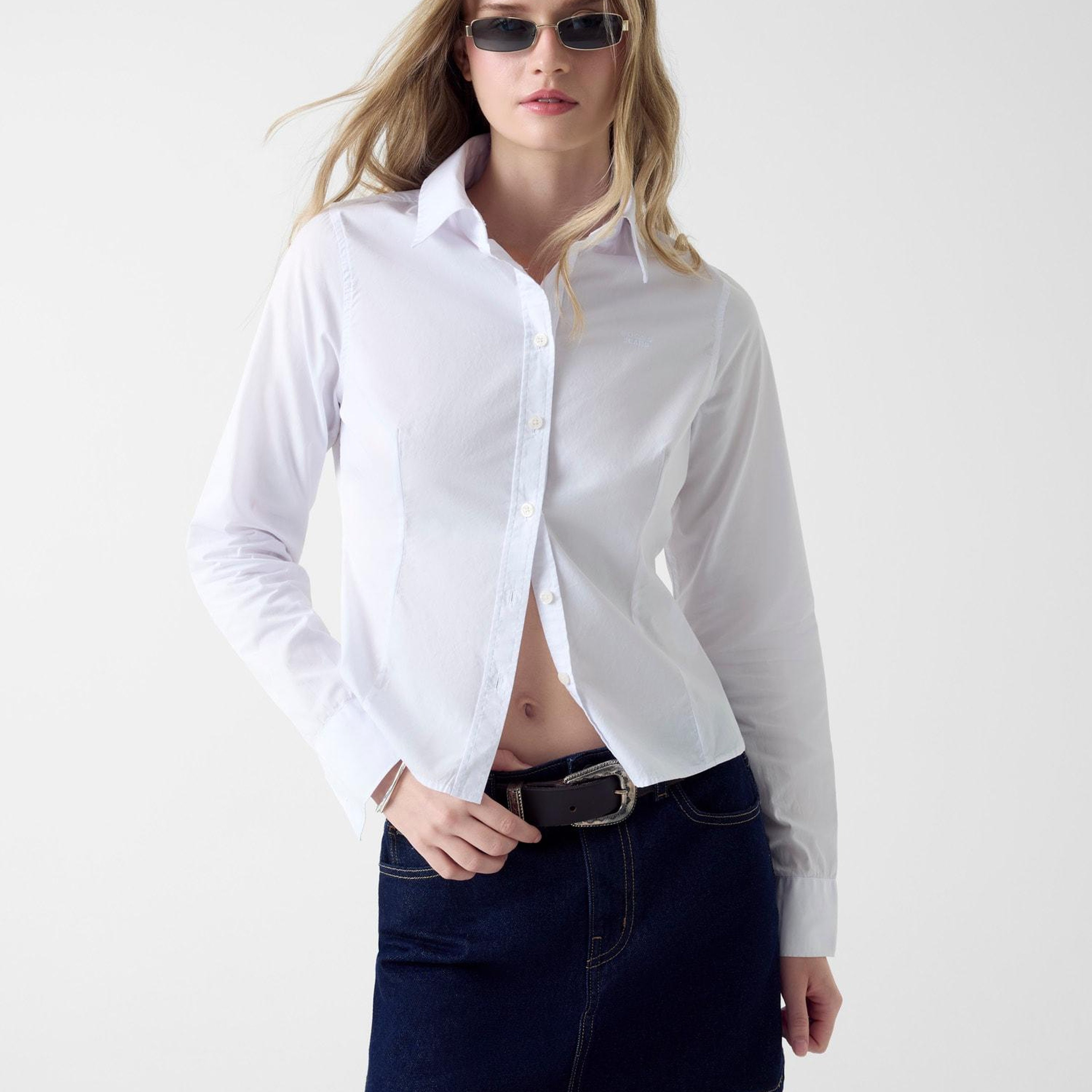 Guess Jeans Kadın Slim Fit Gömlek