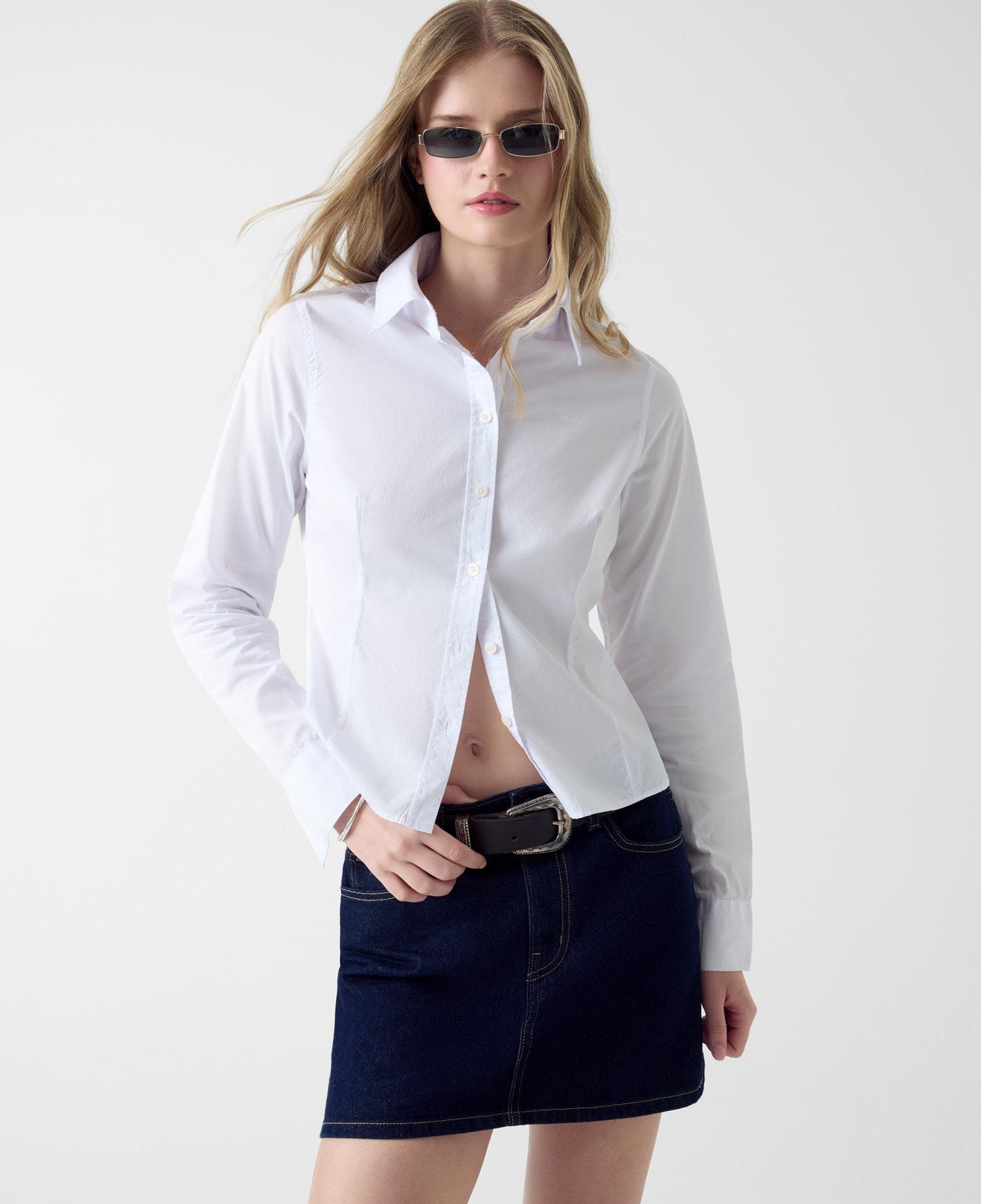 Guess Jeans Kadın Slim Fit Gömlek