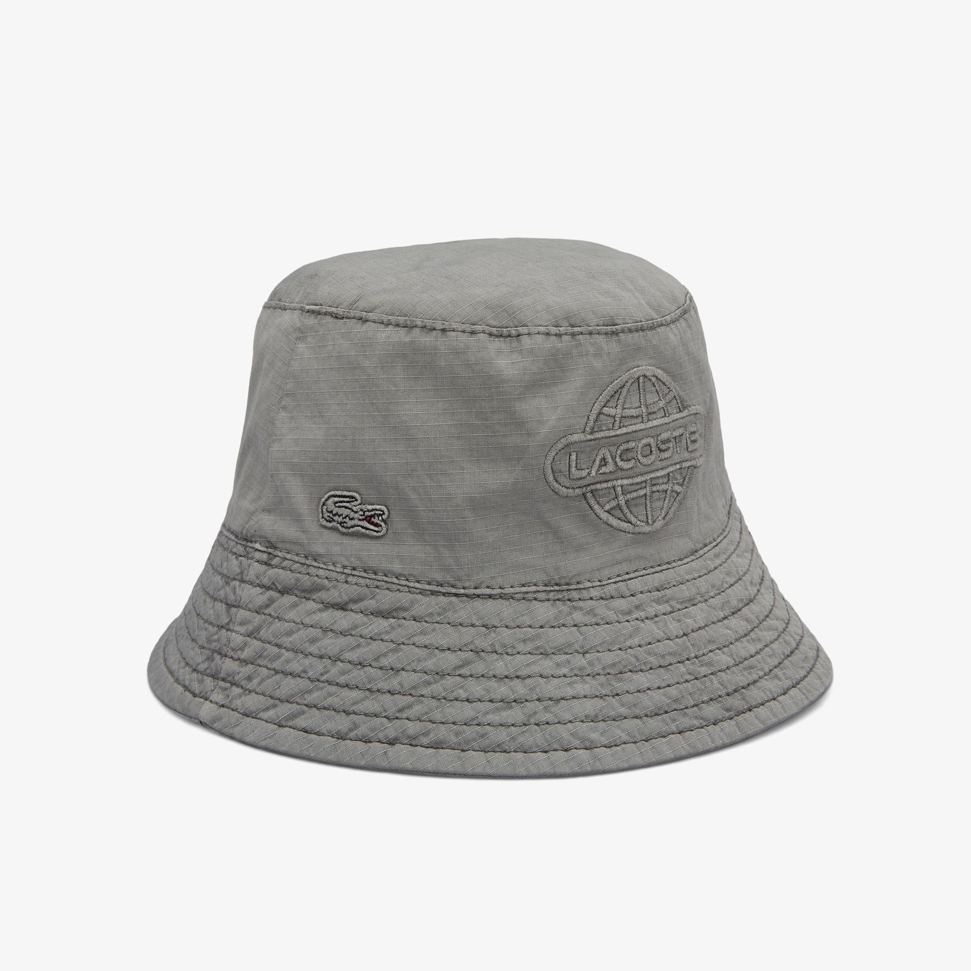 Lacoste House of SuperStep X Lacoste Unisex Gri Şapka