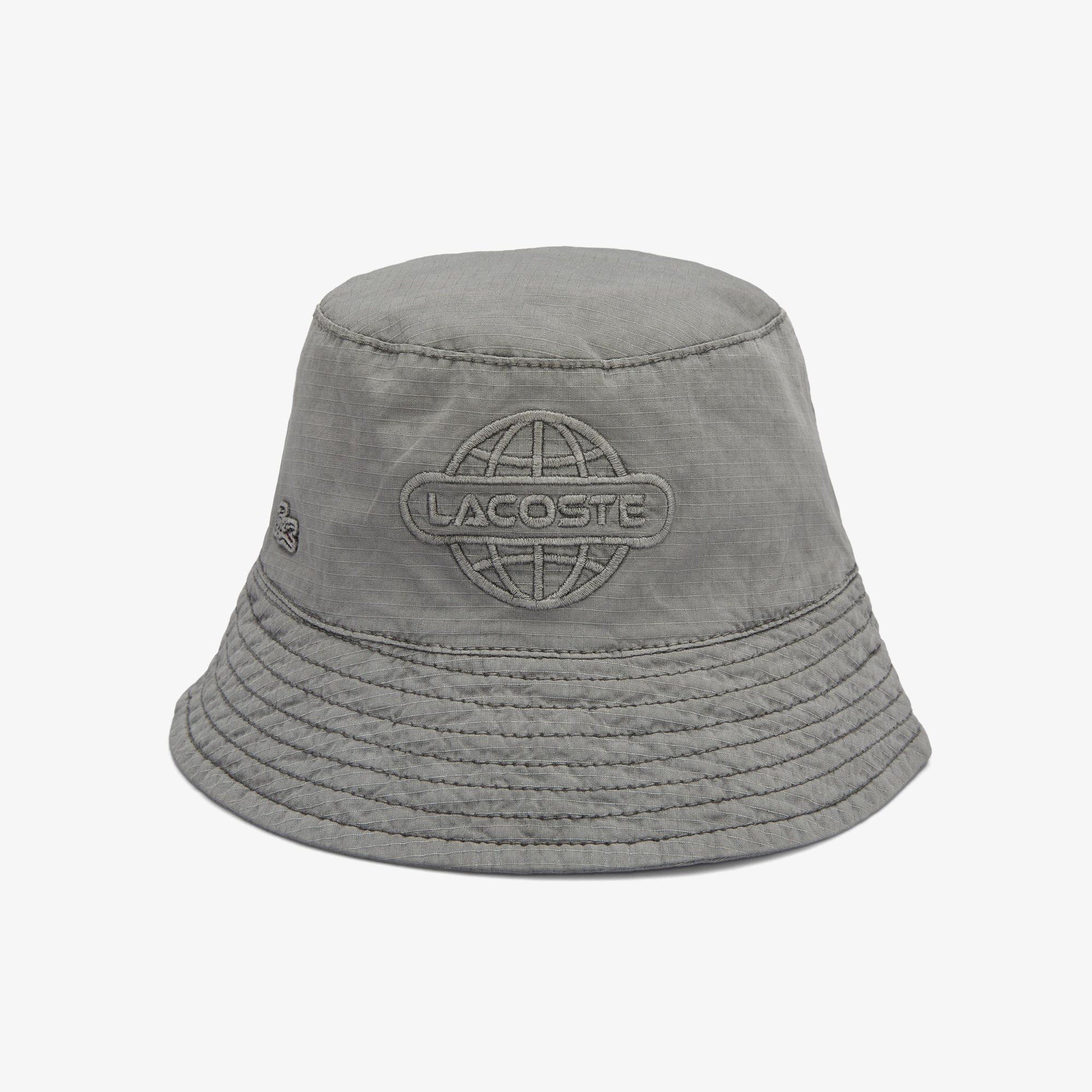 Lacoste House of SuperStep X Lacoste Unisex Gri Şapka