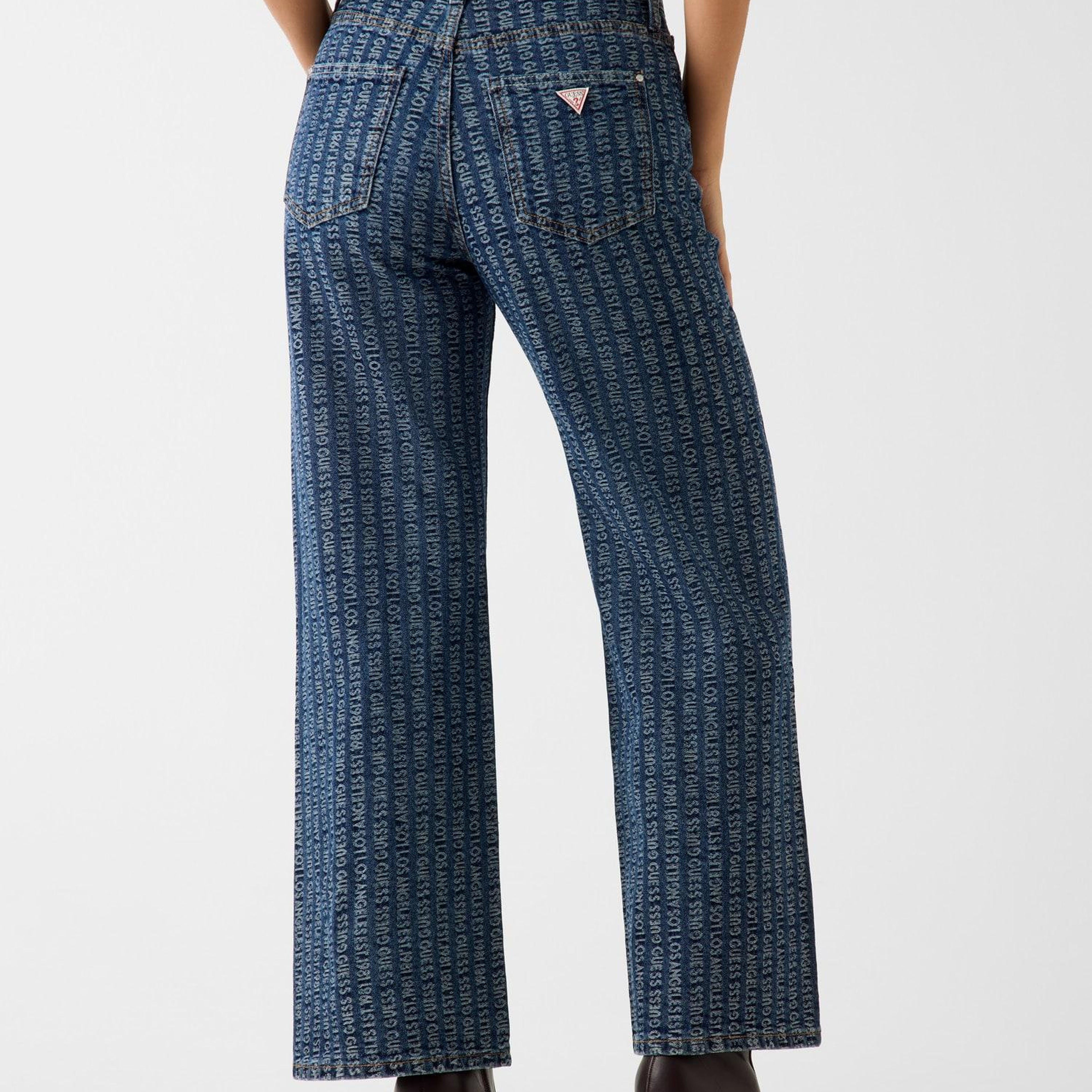 Indigo Kadın Relaxed Fit Jean
