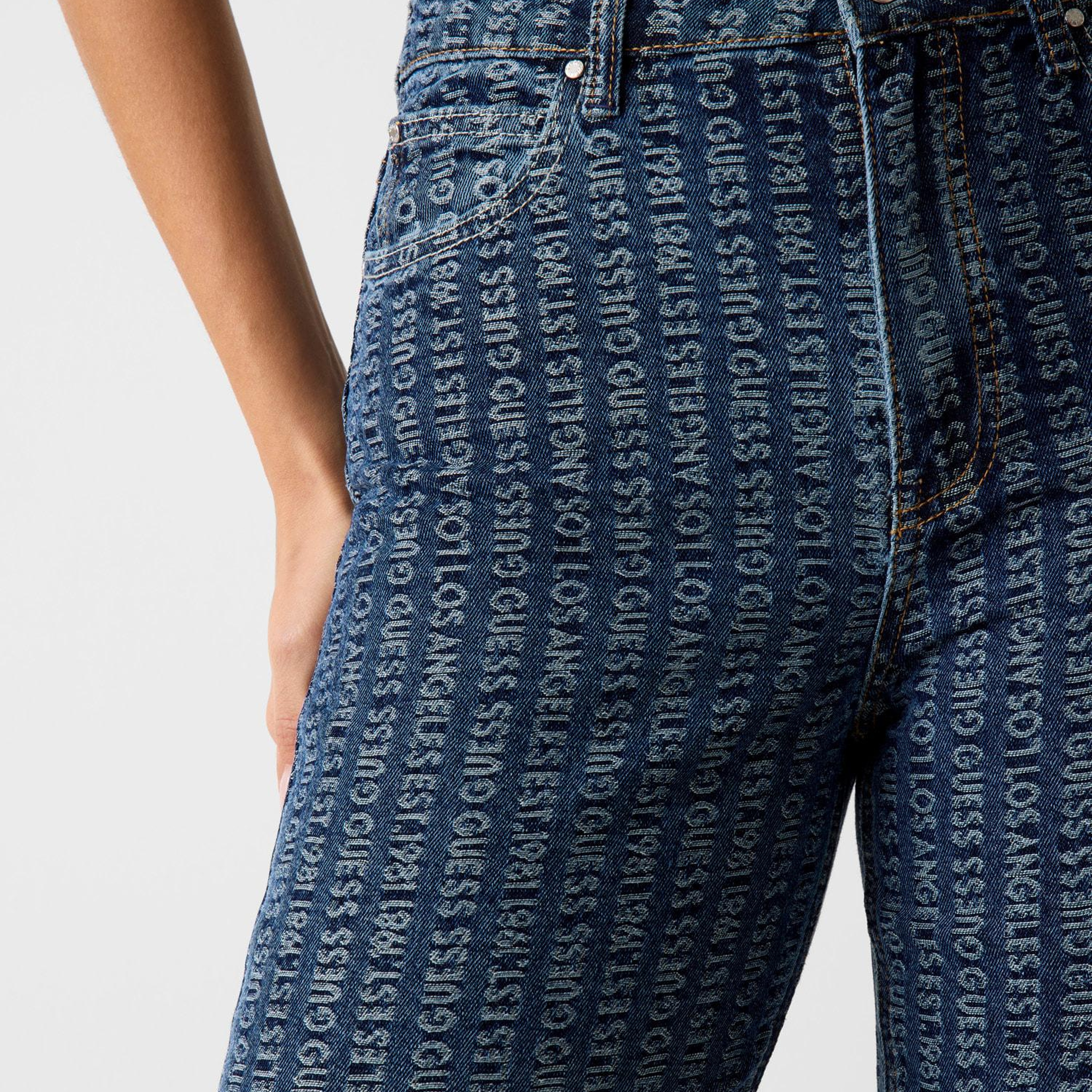 Indigo Kadın Relaxed Fit Jean