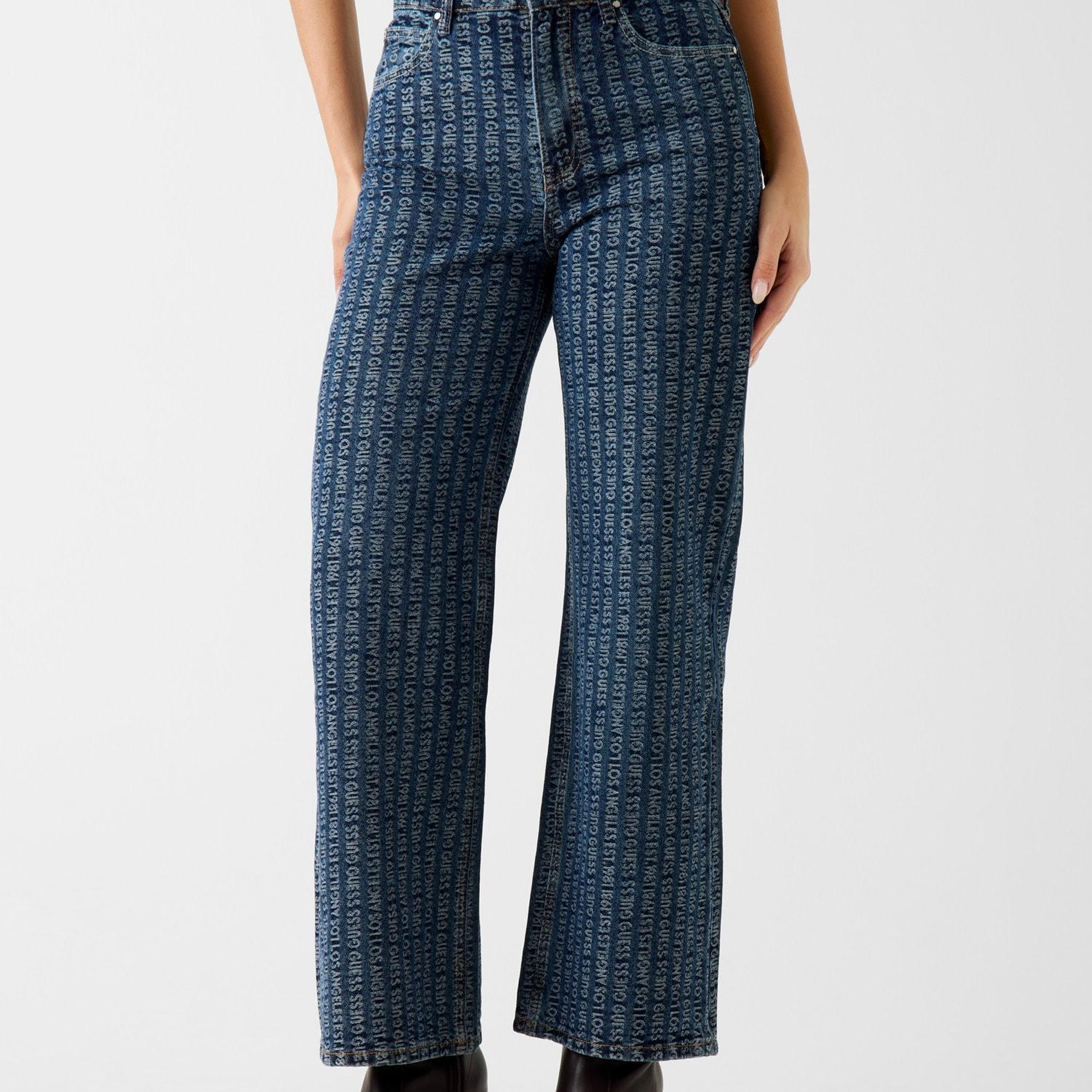 Indigo Kadın Relaxed Fit Jean