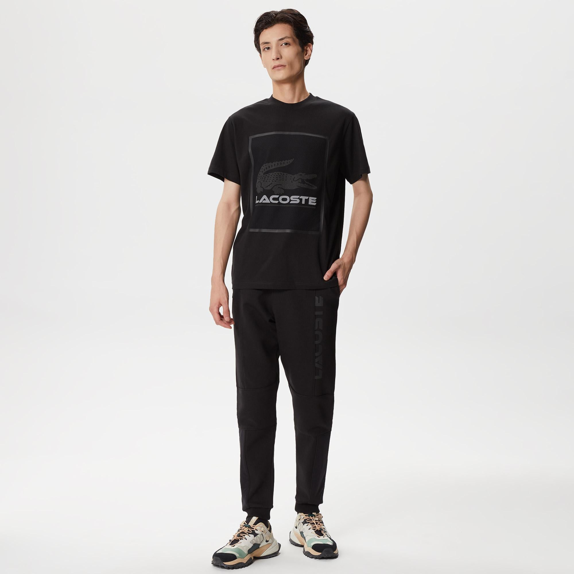 Lacoste Erkek Siyah Eşofman