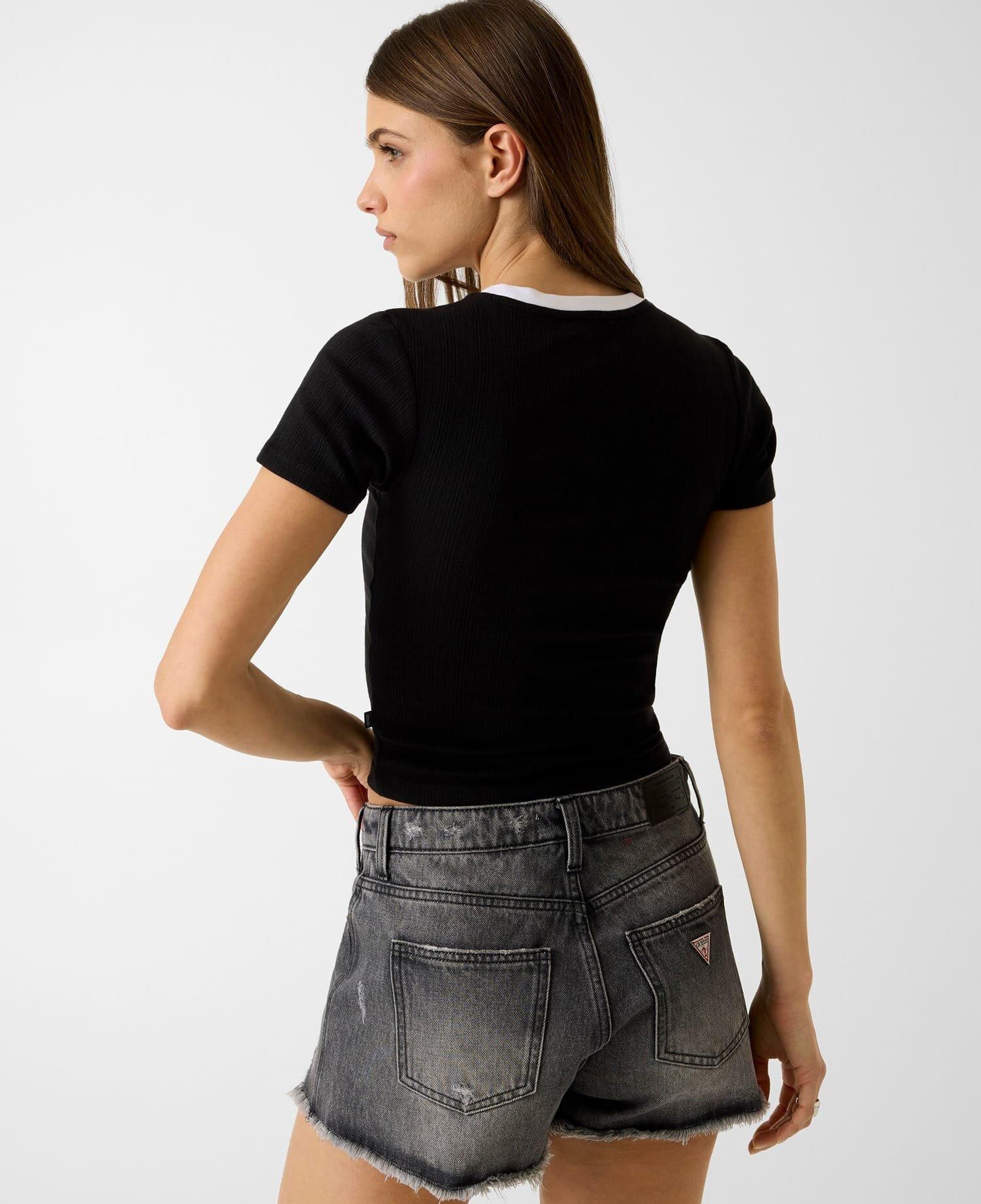 Guess Jeans Kadın Modal Karışımlı Top