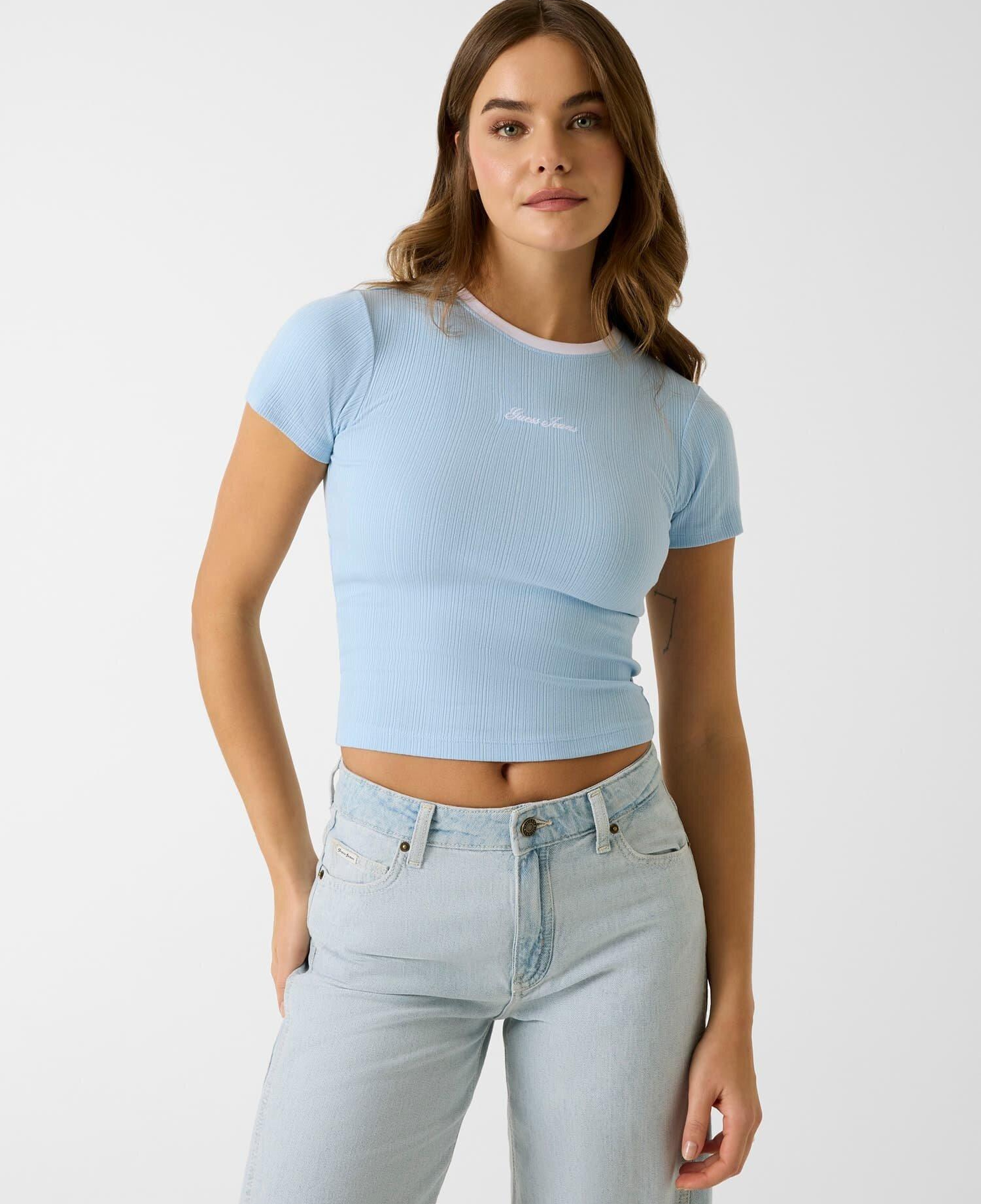 Guess Jeans Kadın Modal Karışımlı Top