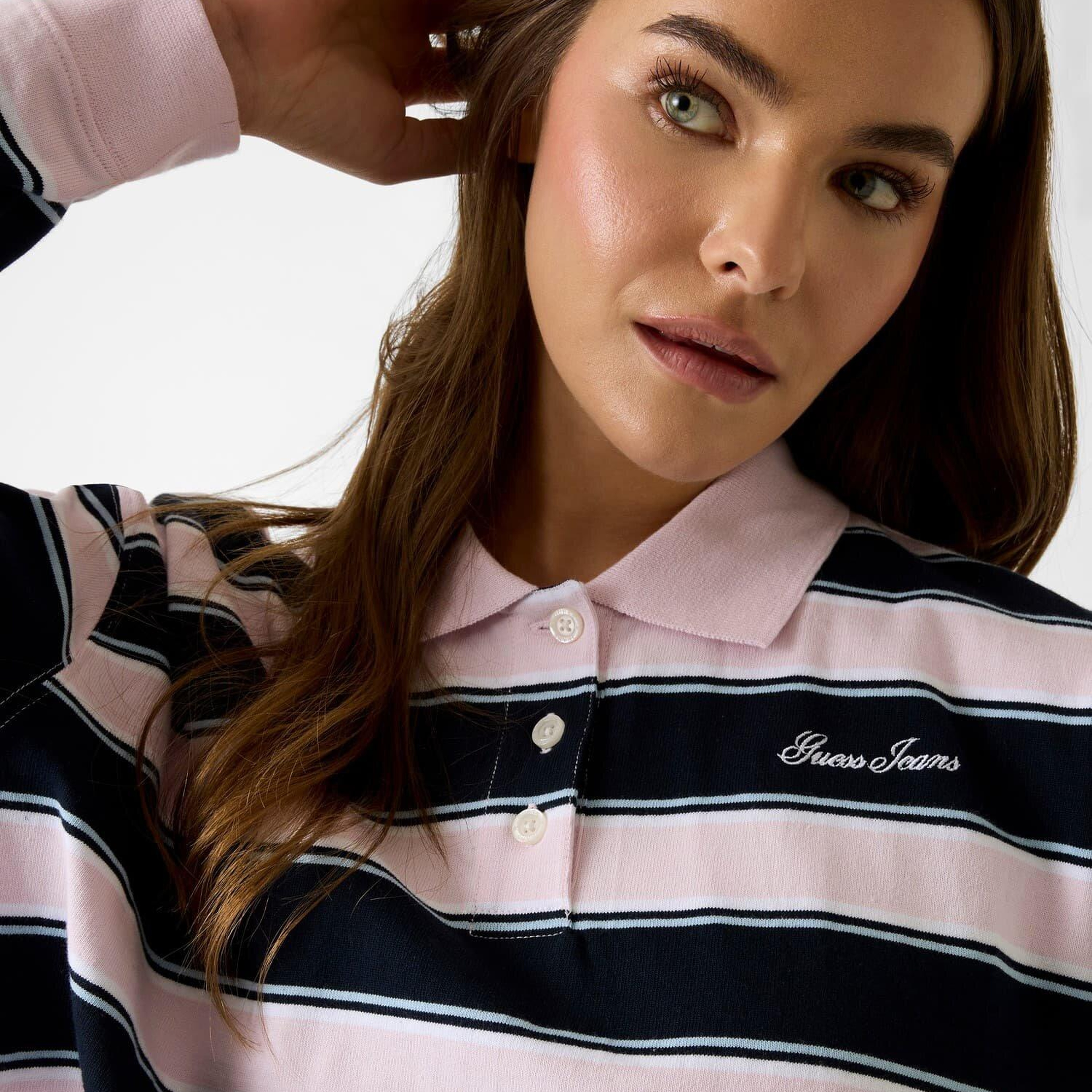Guess Jeans Kadın Regular Fit Polo T-Shirt