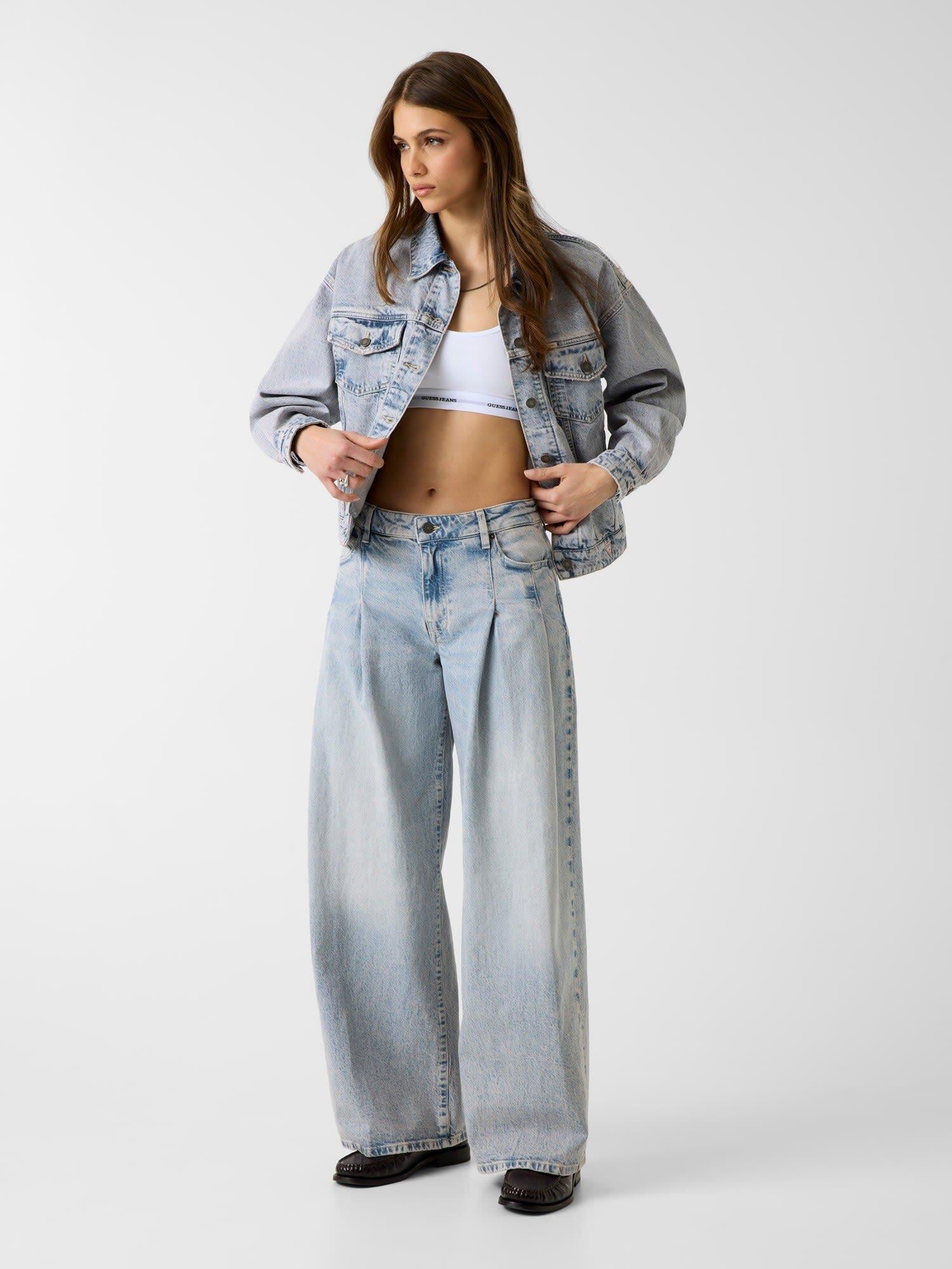 Guess Jeans Kadın Denim Ceket