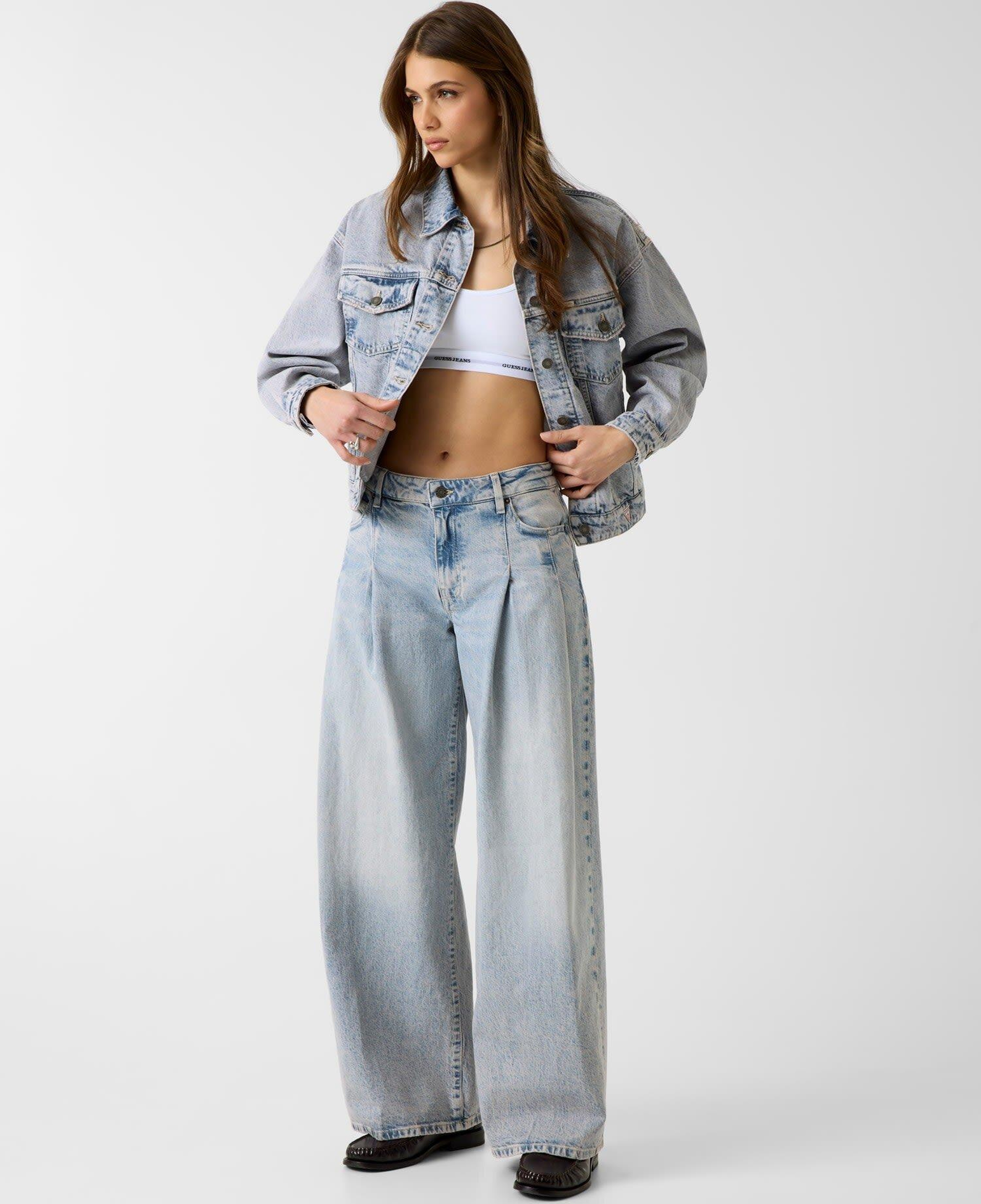 Guess Jeans Kadın Denim Ceket