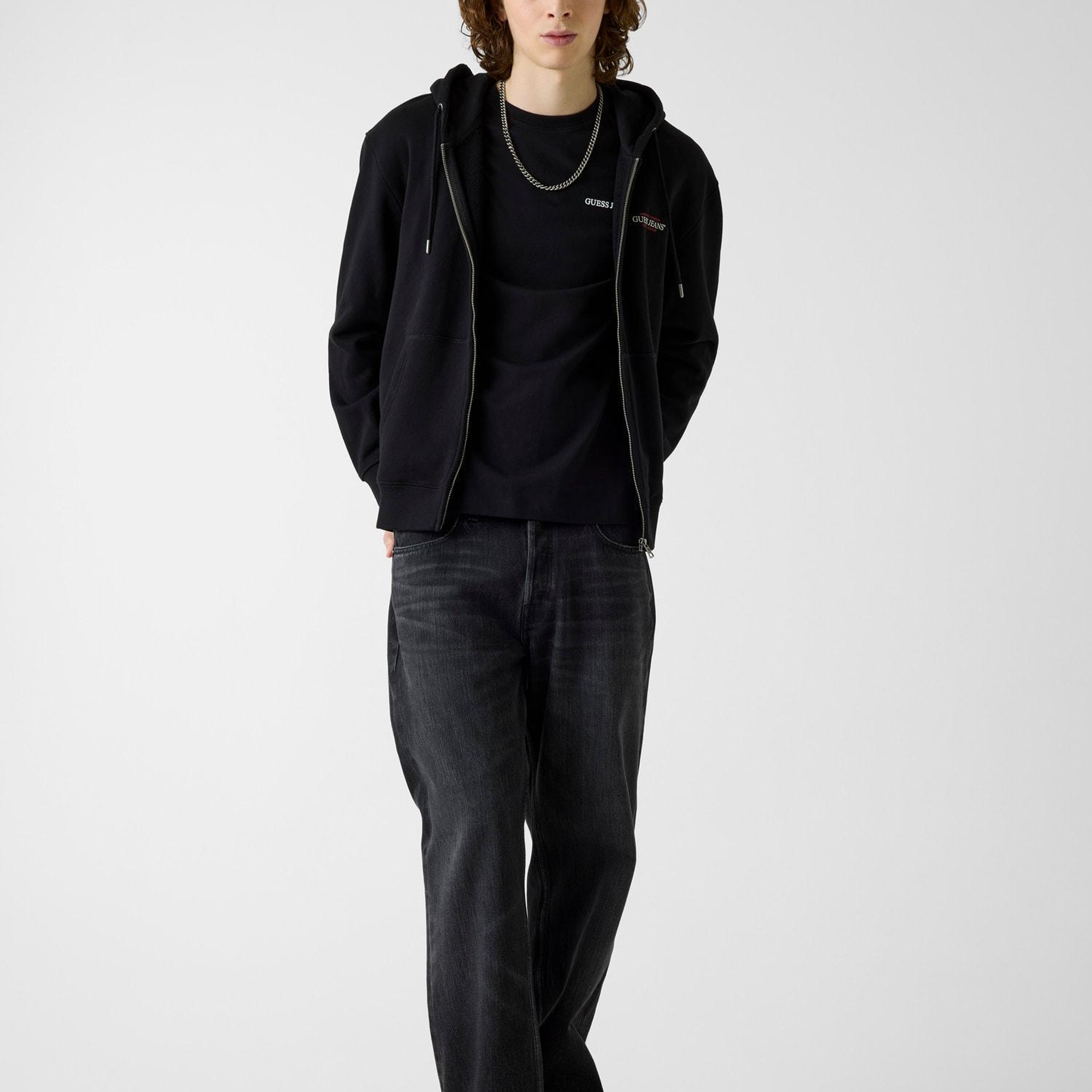 Guess Jeans Erkek Sweatshirt
