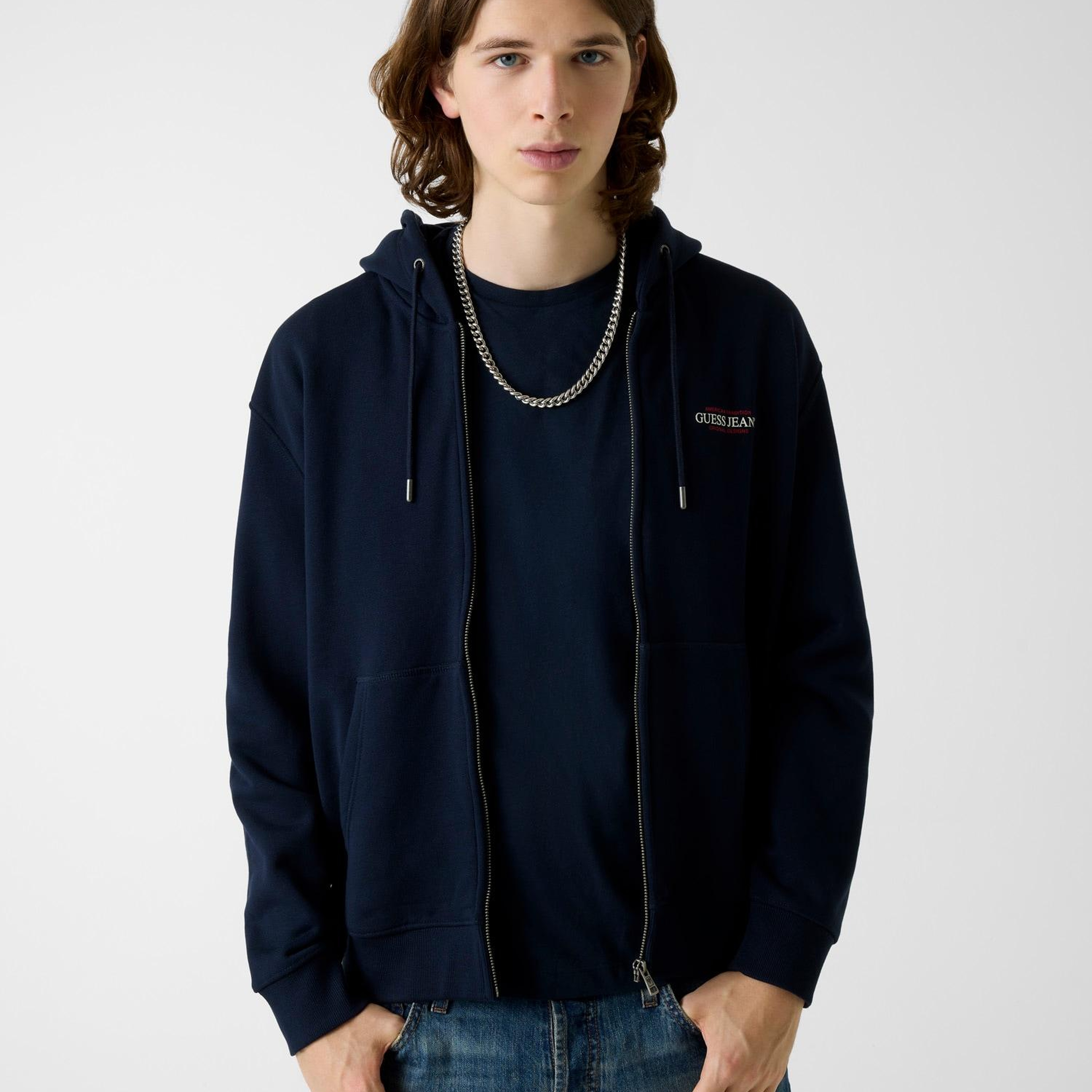 Guess Jeans Erkek Sweatshirt