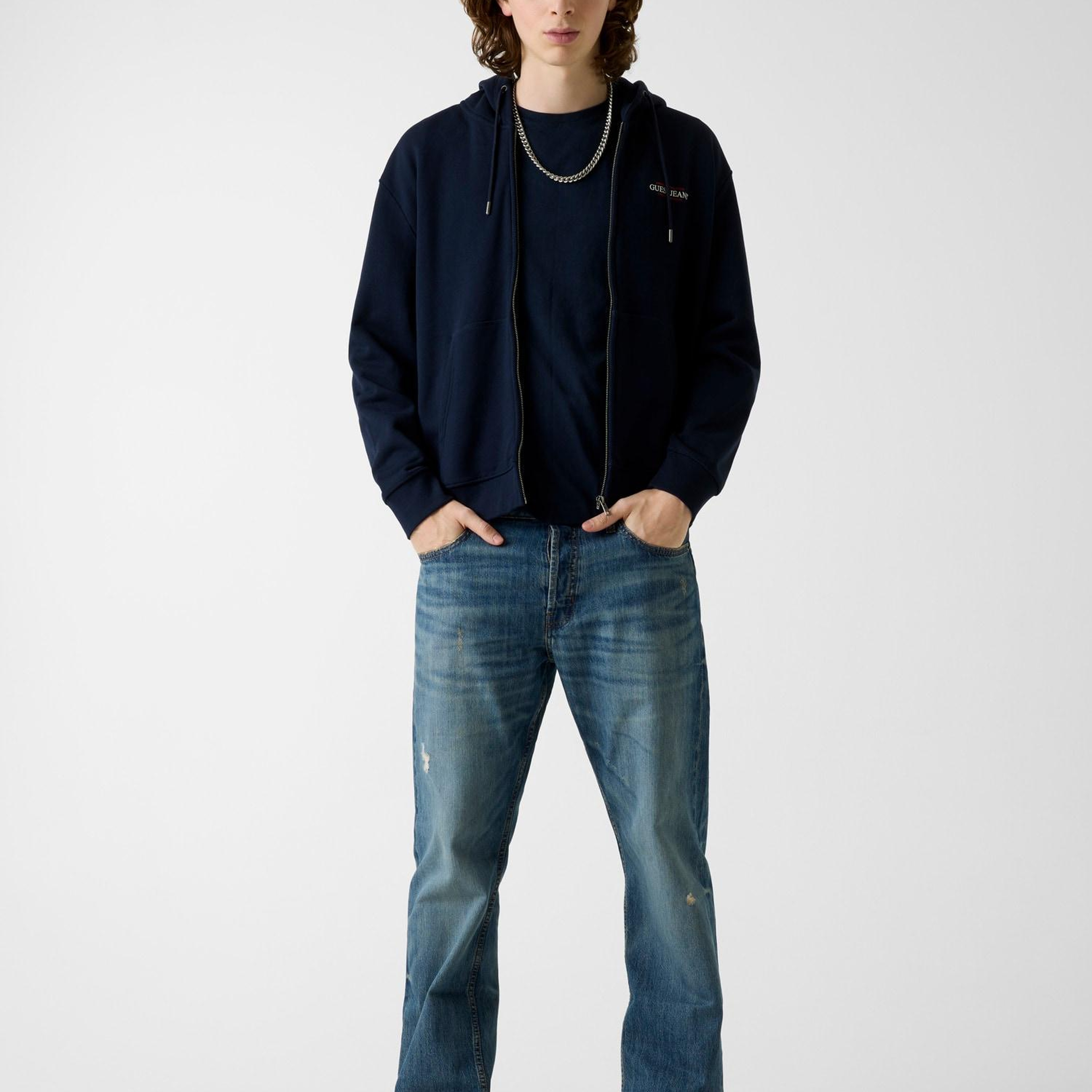 Guess Jeans Erkek Sweatshirt