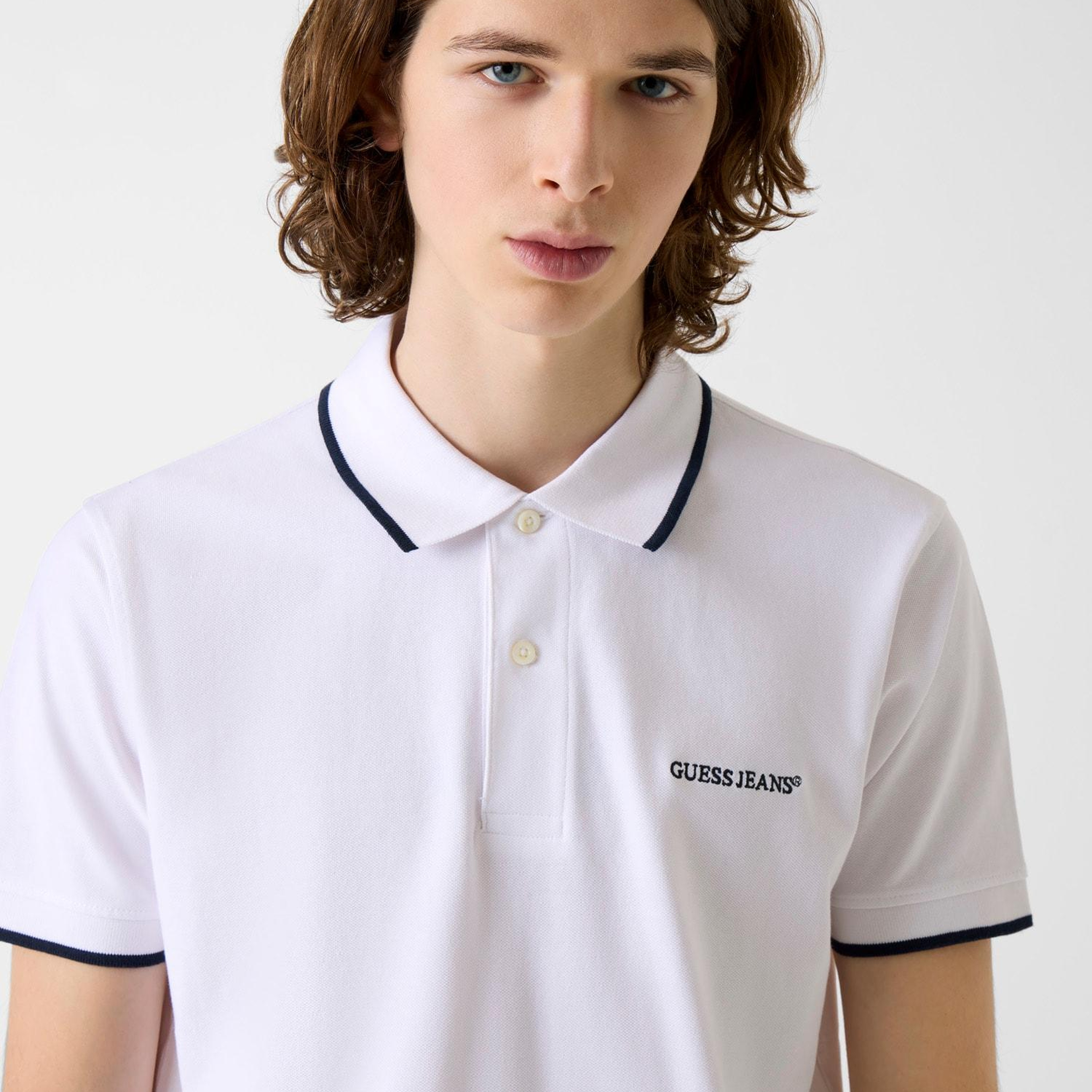 Guess Jeans Embro Erkek Regular Fit Polo T-Shirt
