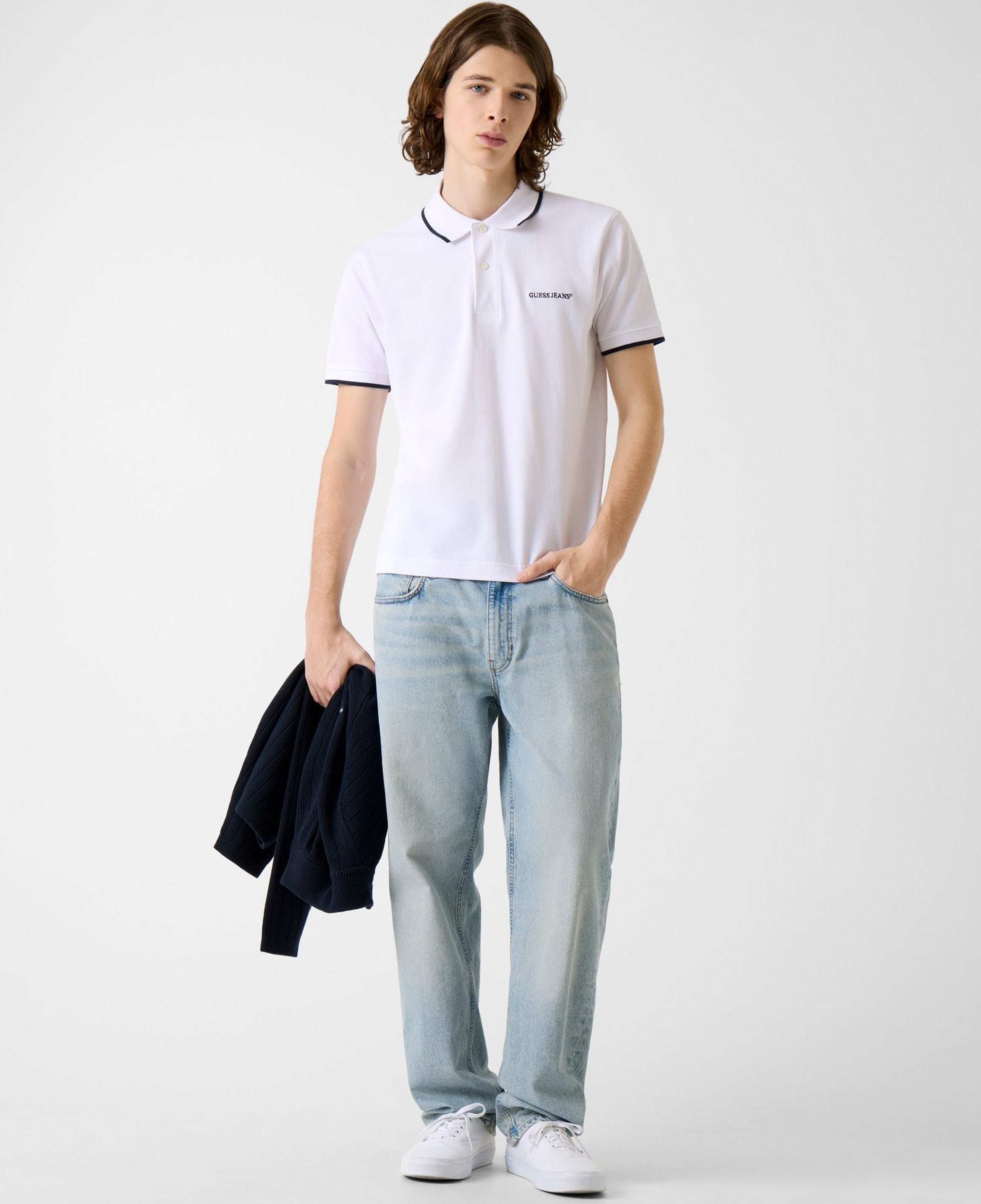 Guess Jeans Embro Erkek Regular Fit Polo T-Shirt