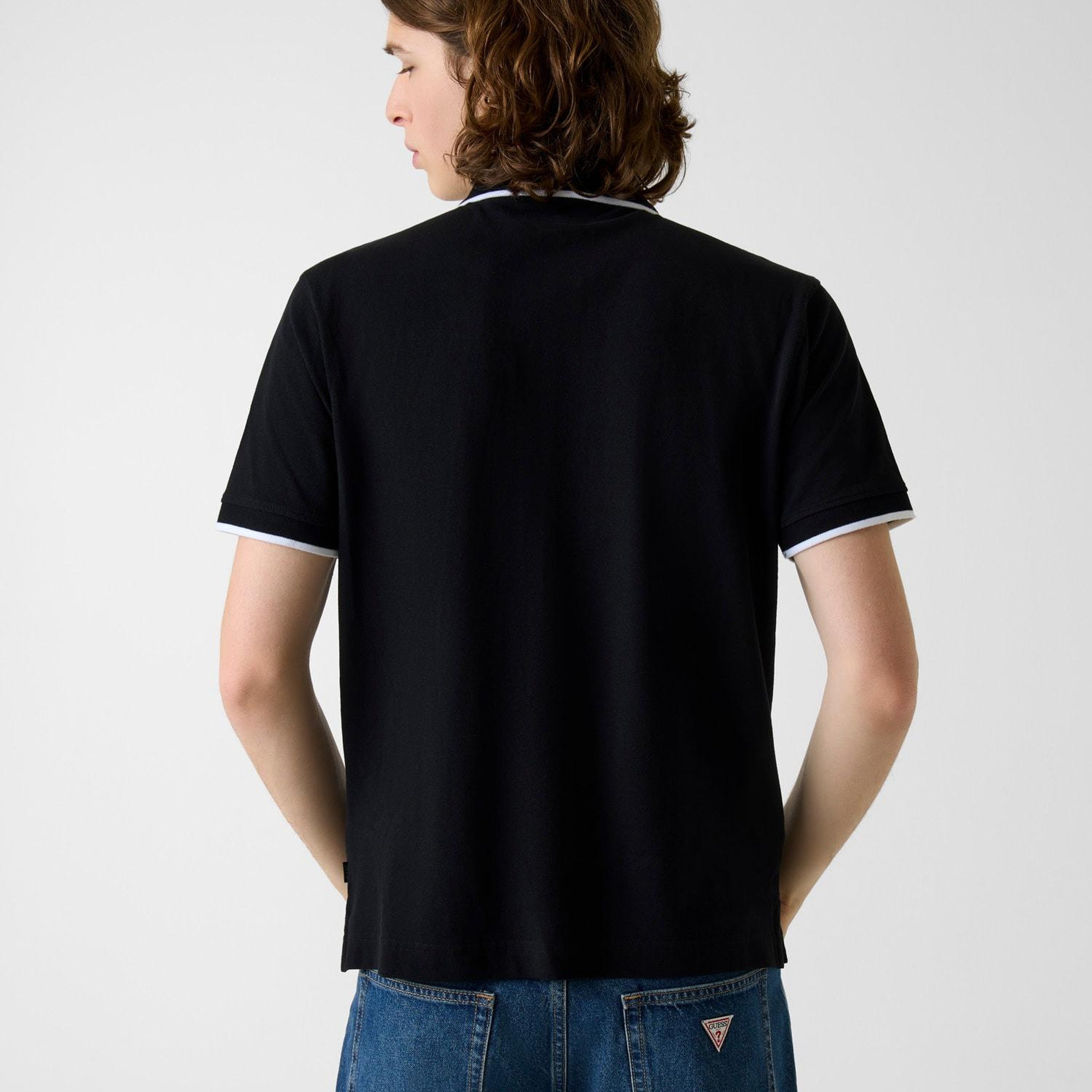 Guess Jeans Embro Erkek Regular Fit Polo T-Shirt