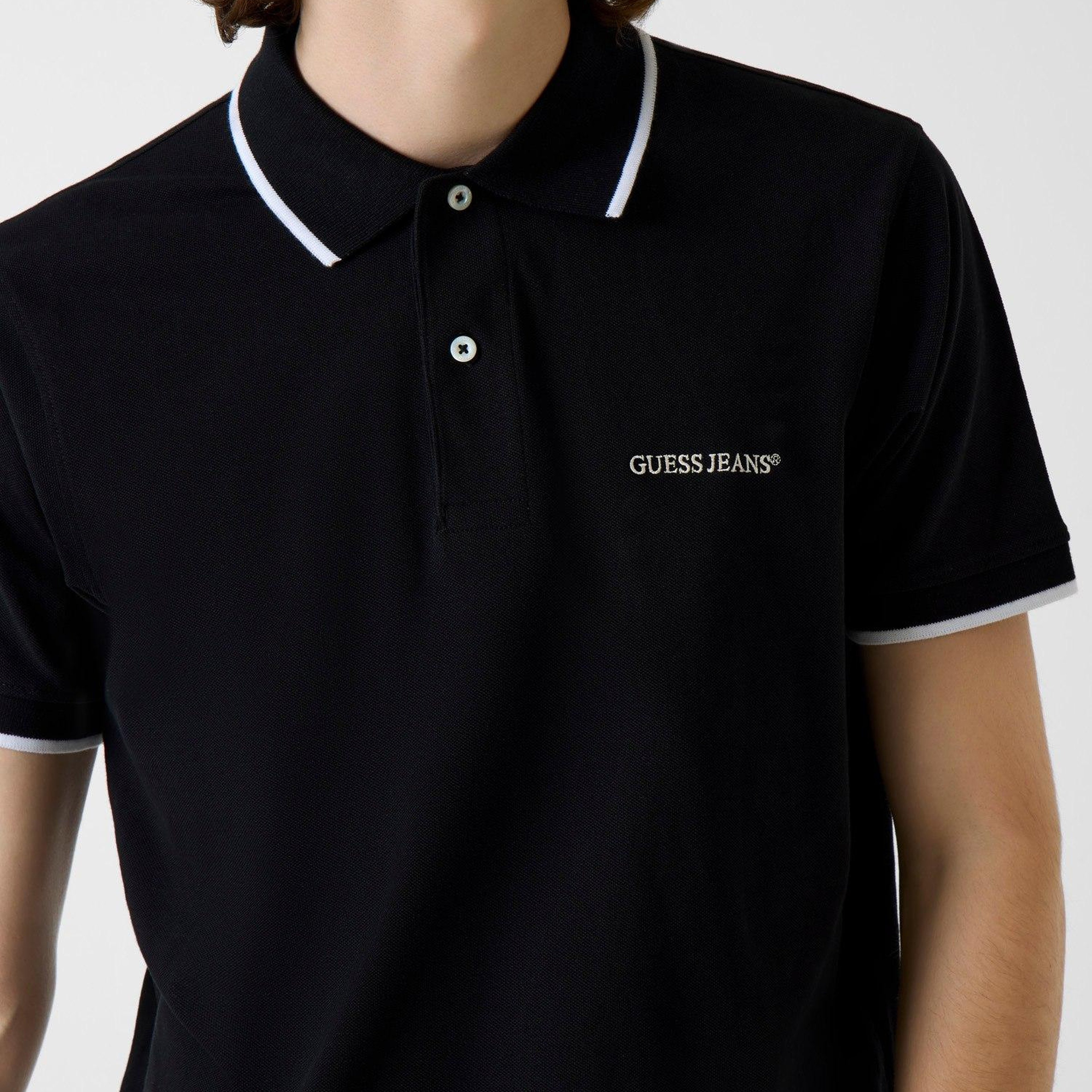Guess Jeans Embro Erkek Regular Fit Polo T-Shirt